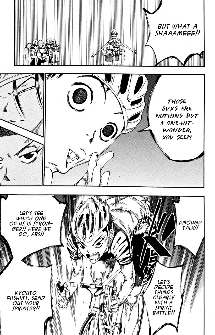 Yowamushi Pedal Chapter 121 page 8 - Chapter 121: Provocation