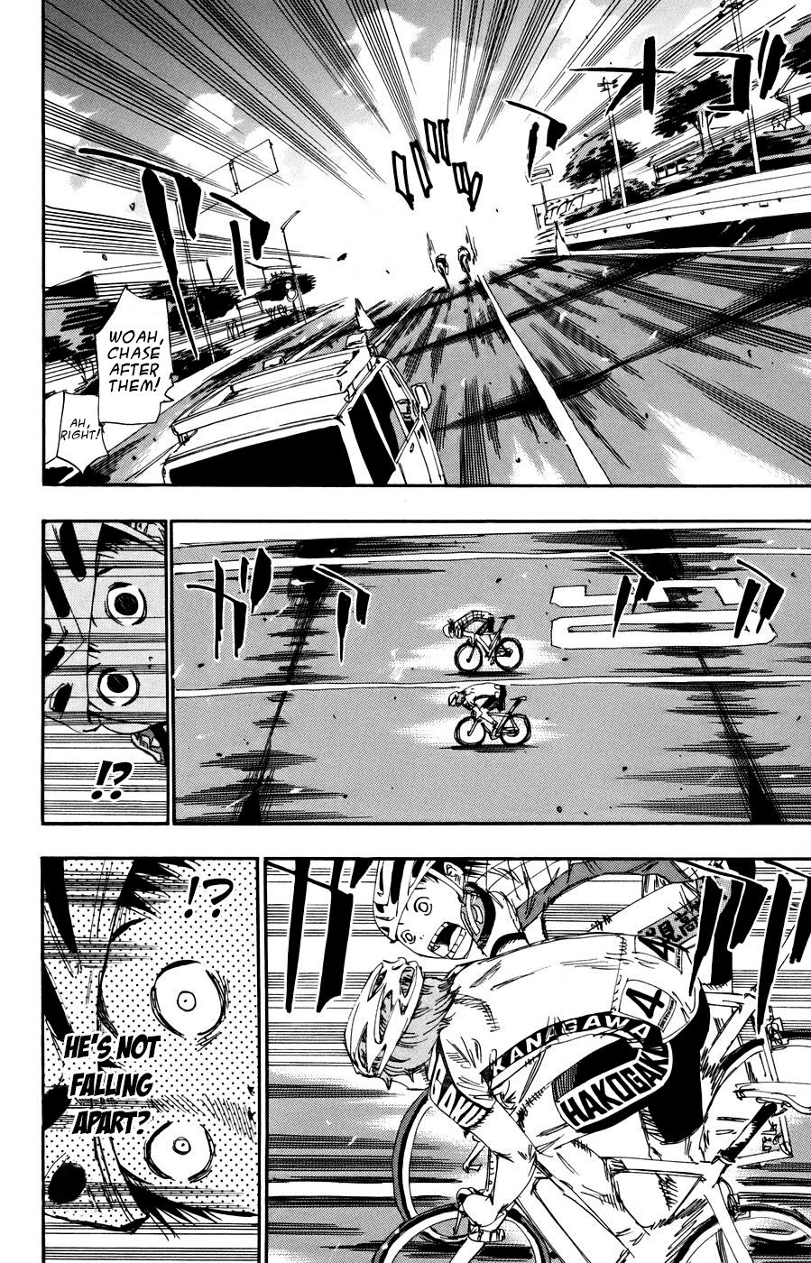 Yowamushi Pedal Chapter 122 page 14 - Chapter 122: Hakogaku #4