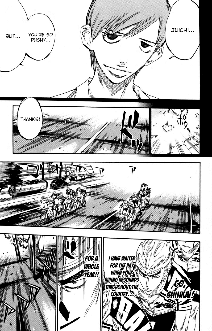 Yowamushi Pedal Chapter 123 page 18 - Chapter 123: Shinkai