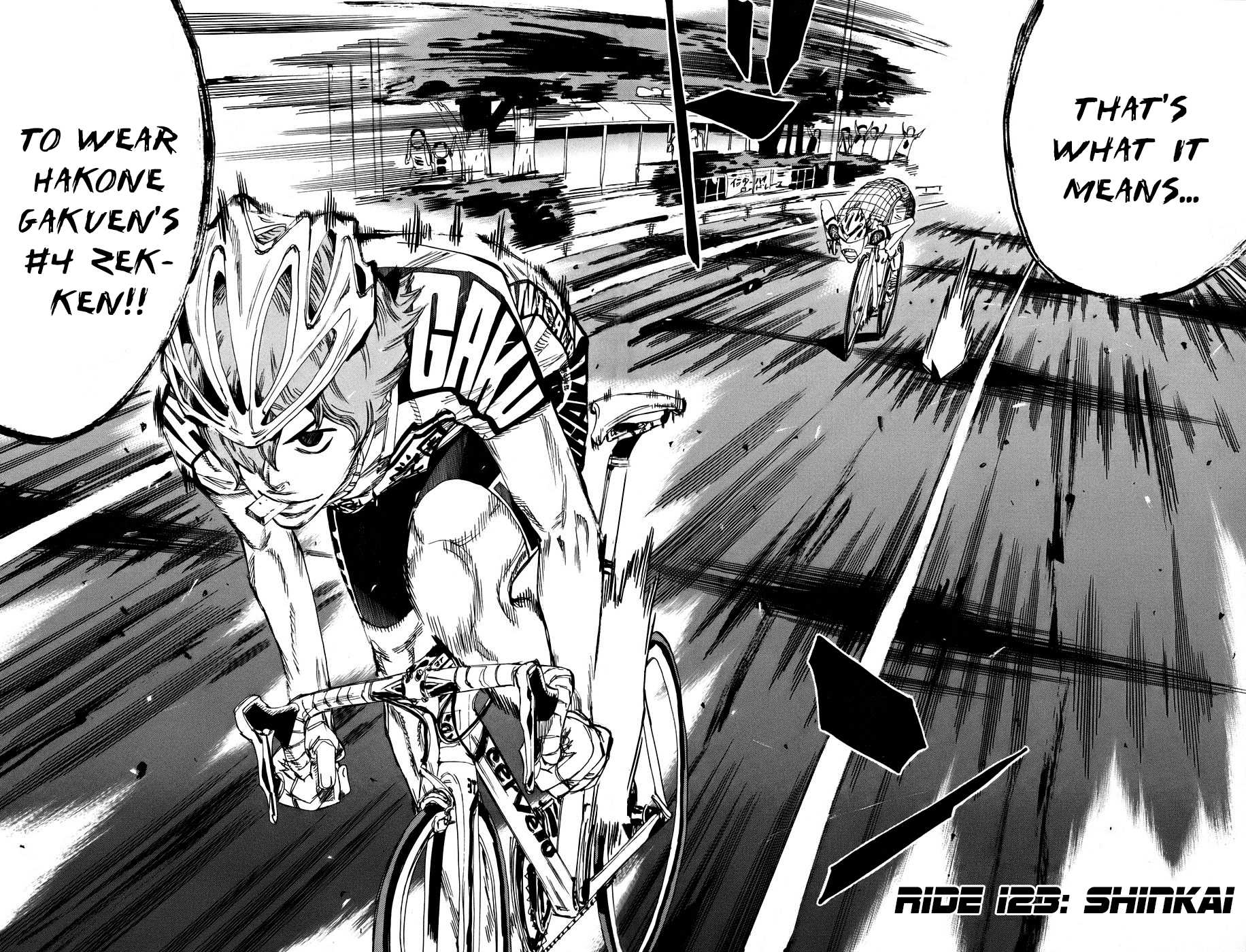 Yowamushi Pedal Chapter 123 page 4 - Chapter 123: Shinkai