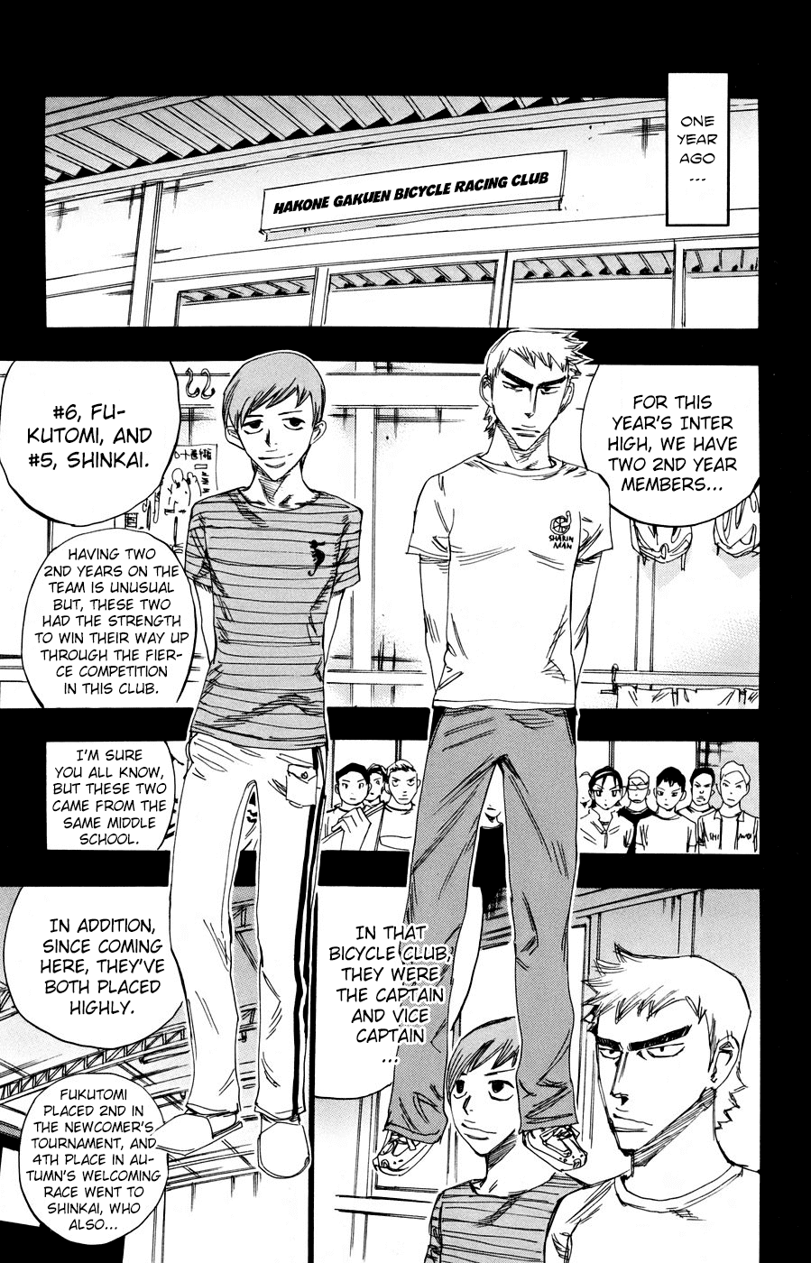Yowamushi Pedal Chapter 123 page 6 - Chapter 123: Shinkai