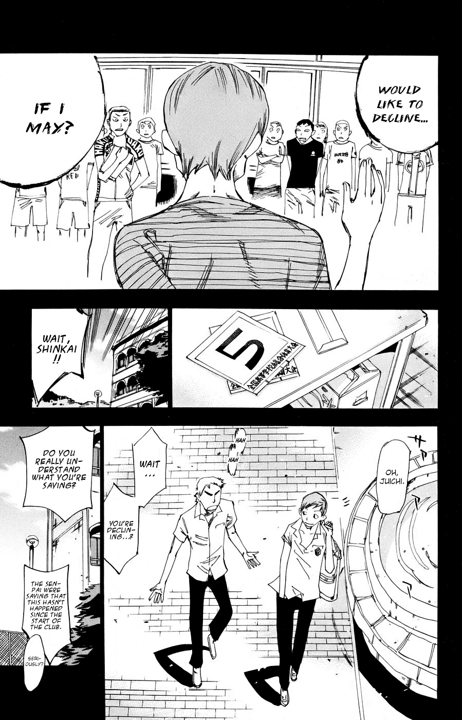 Yowamushi Pedal Chapter 123 page 8 - Chapter 123: Shinkai