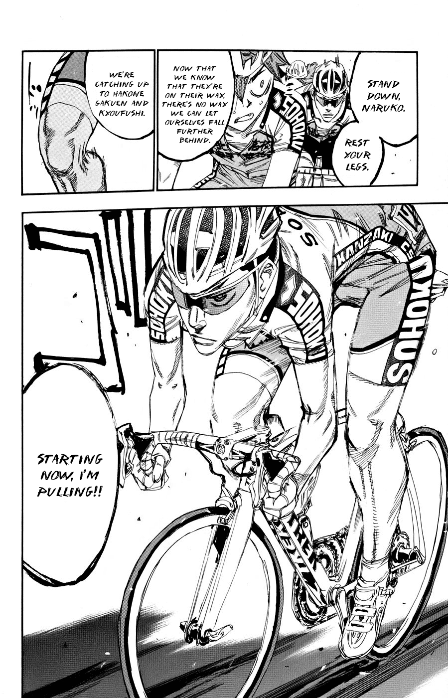 Yowamushi Pedal Chapter 124 page 13 - Chapter 124: Souhoku's Disadvantage