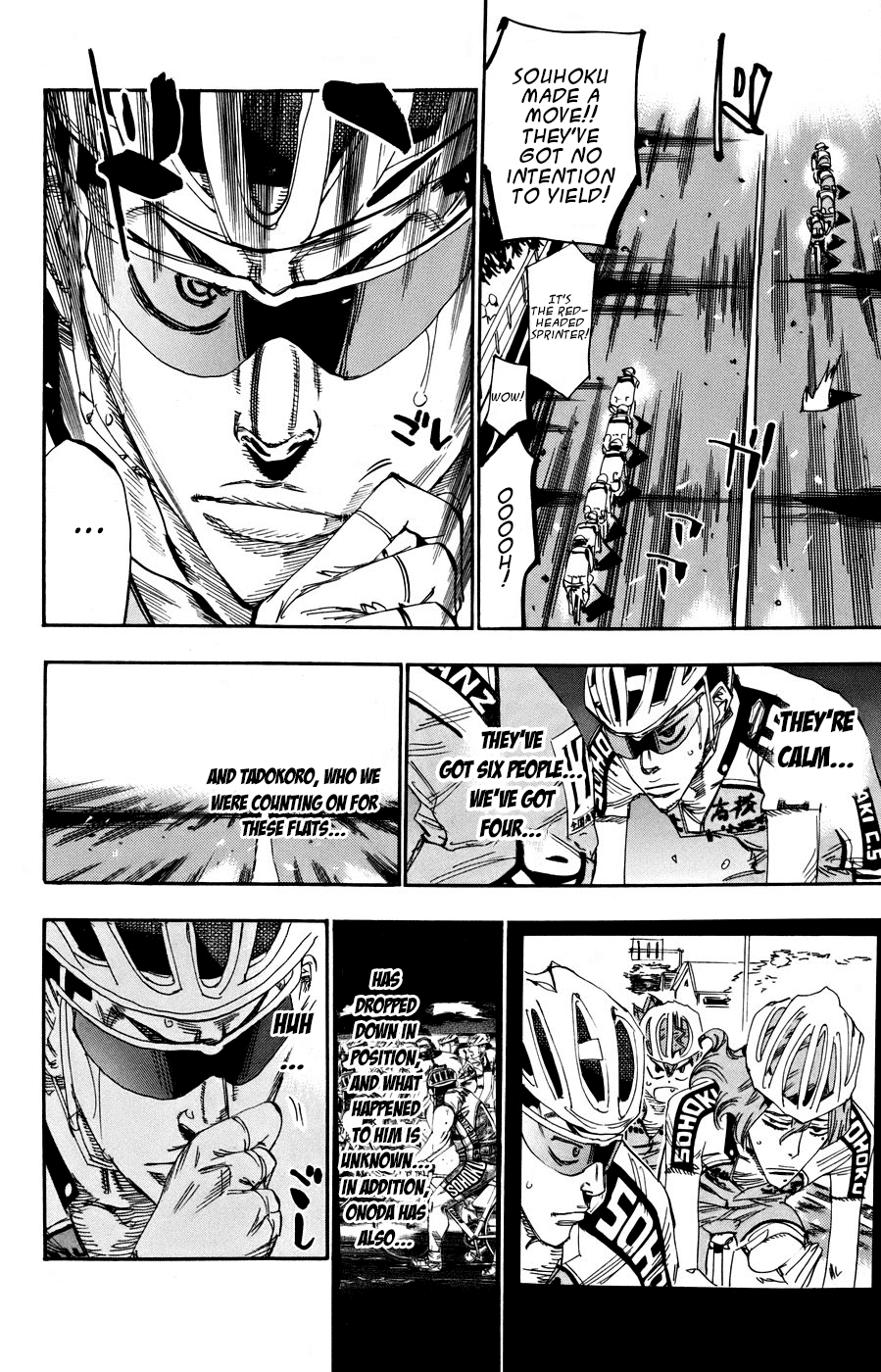 Yowamushi Pedal Chapter 124 page 3 - Chapter 124: Souhoku's Disadvantage