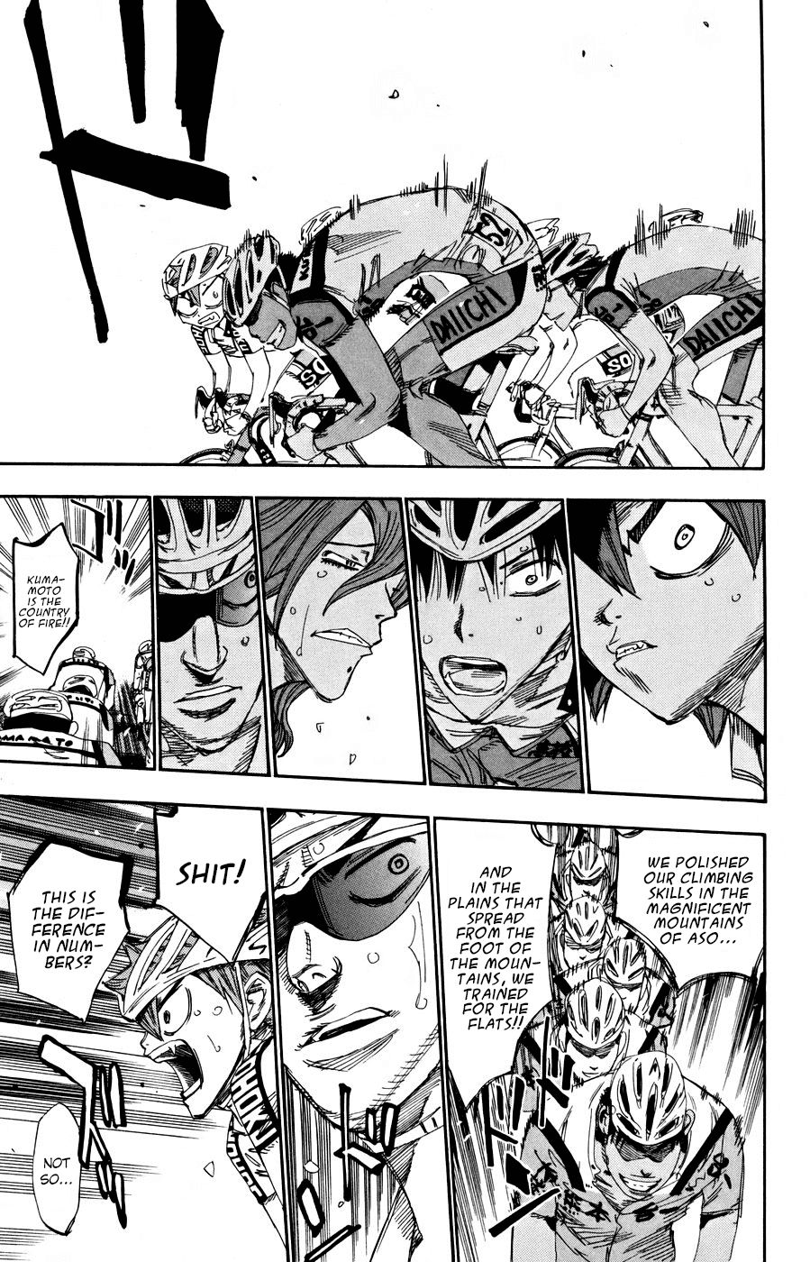 Yowamushi Pedal Chapter 124 page 6 - Chapter 124: Souhoku's Disadvantage