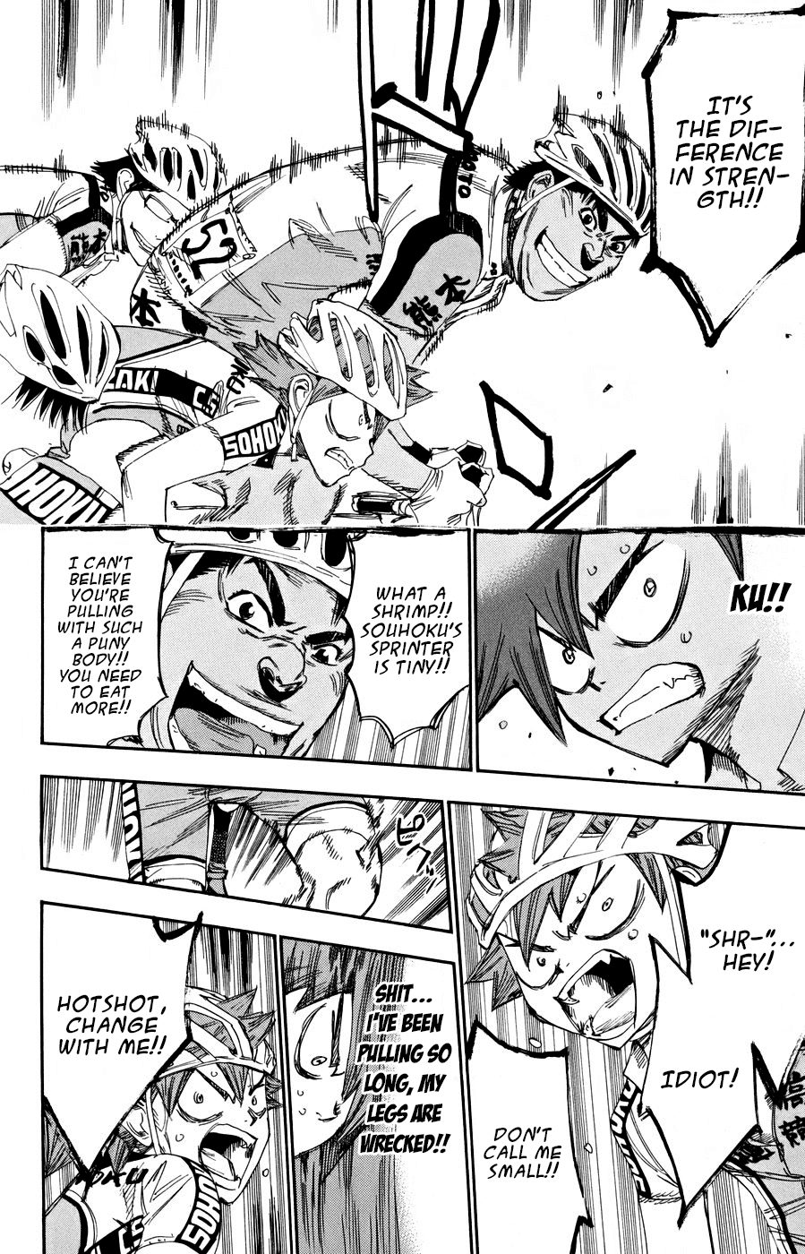 Yowamushi Pedal Chapter 124 page 7 - Chapter 124: Souhoku's Disadvantage