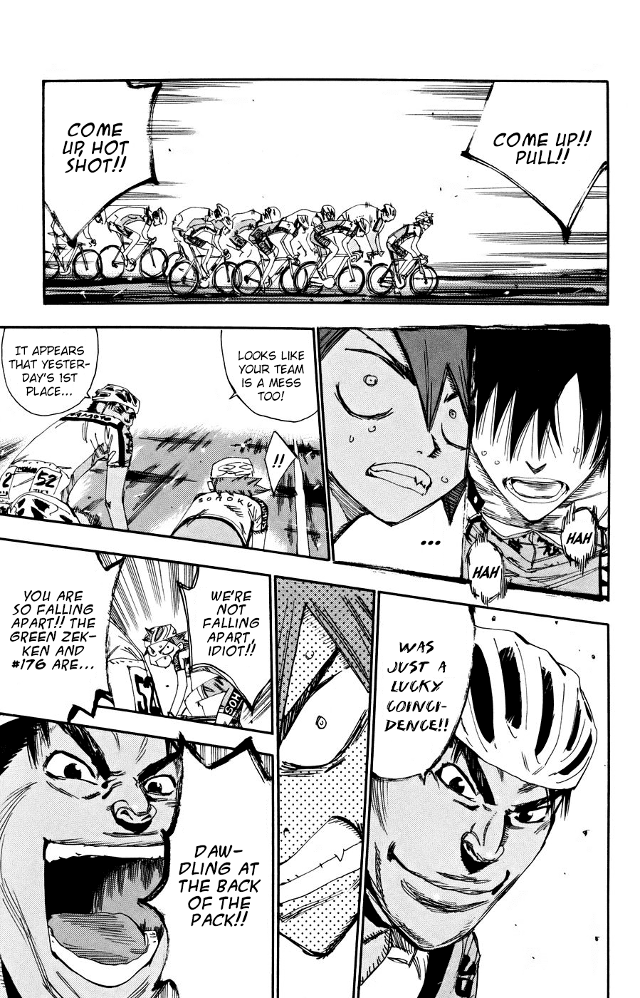 Yowamushi Pedal Chapter 124 page 8 - Chapter 124: Souhoku's Disadvantage