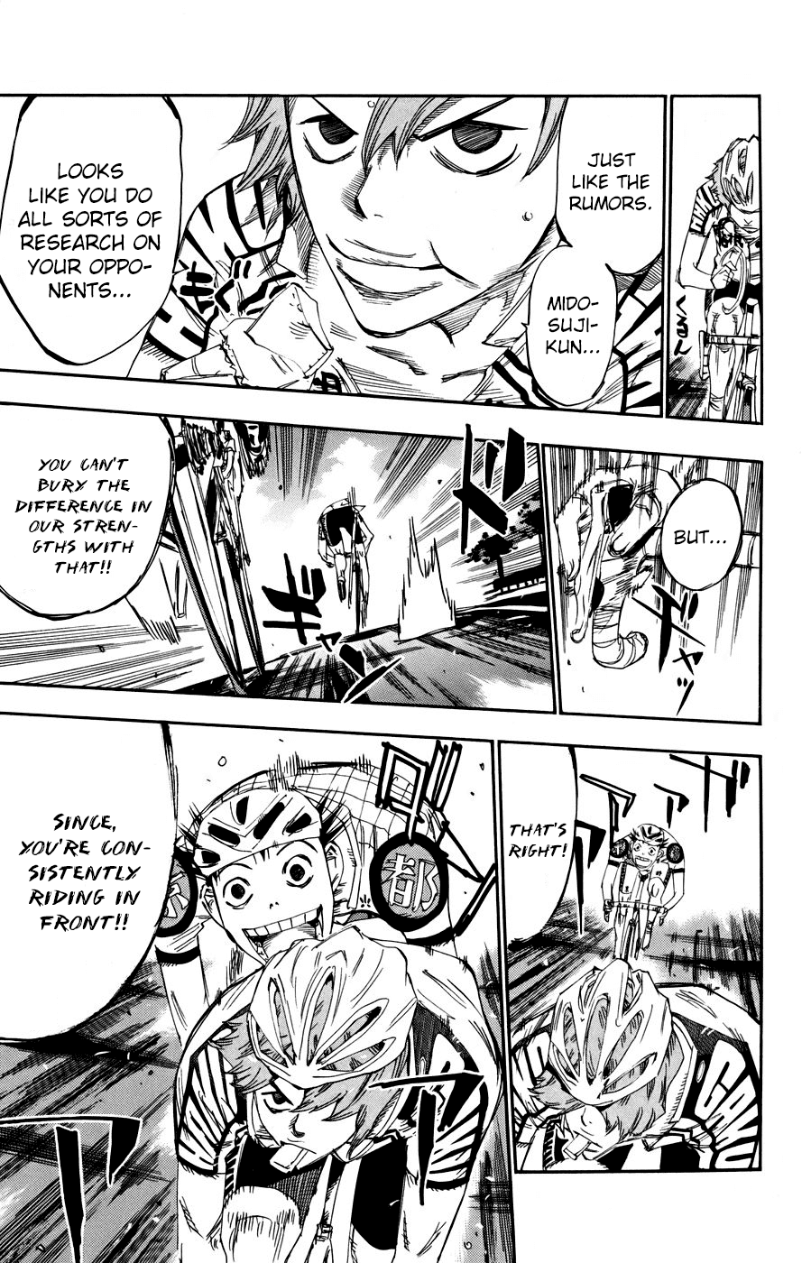 Yowamushi Pedal Chapter 125 page 14 - Chapter 125: Buuuuu-...