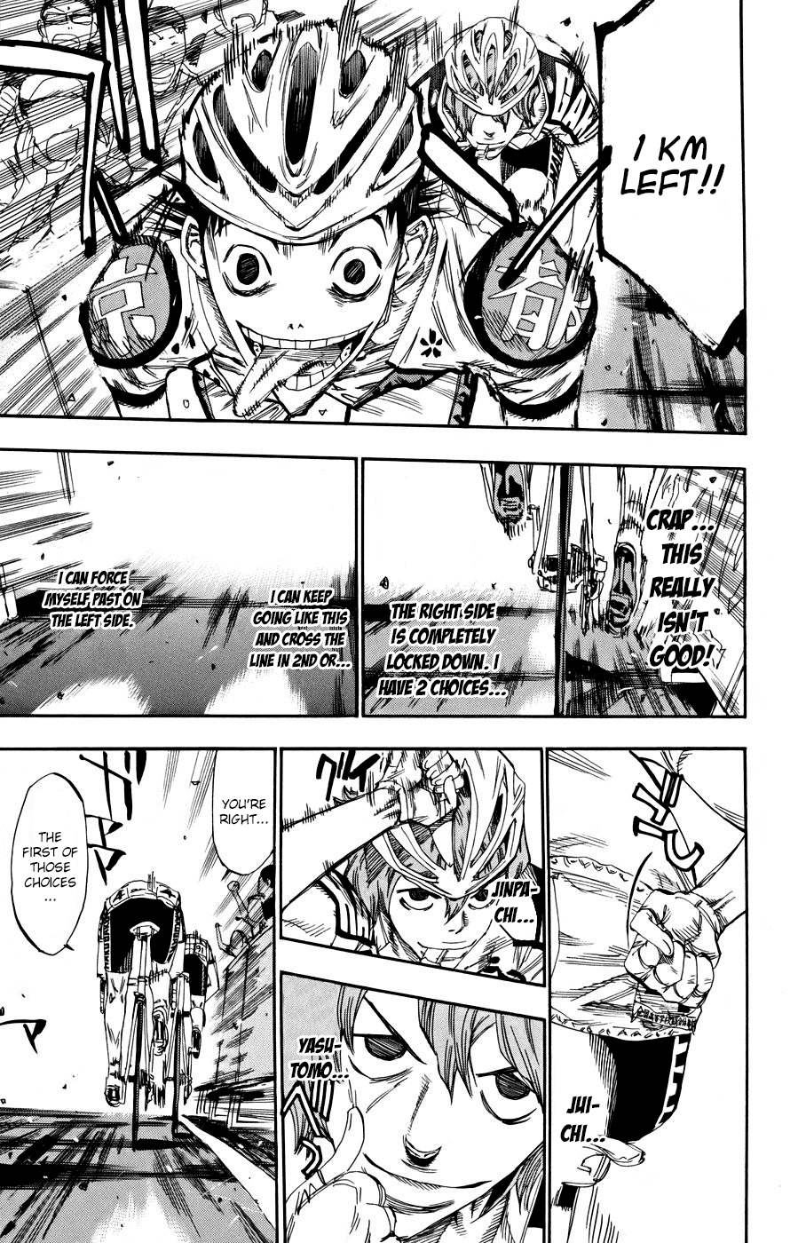 Yowamushi Pedal Chapter 126 page 13 - Chapter 126: Shinkai, Cornered