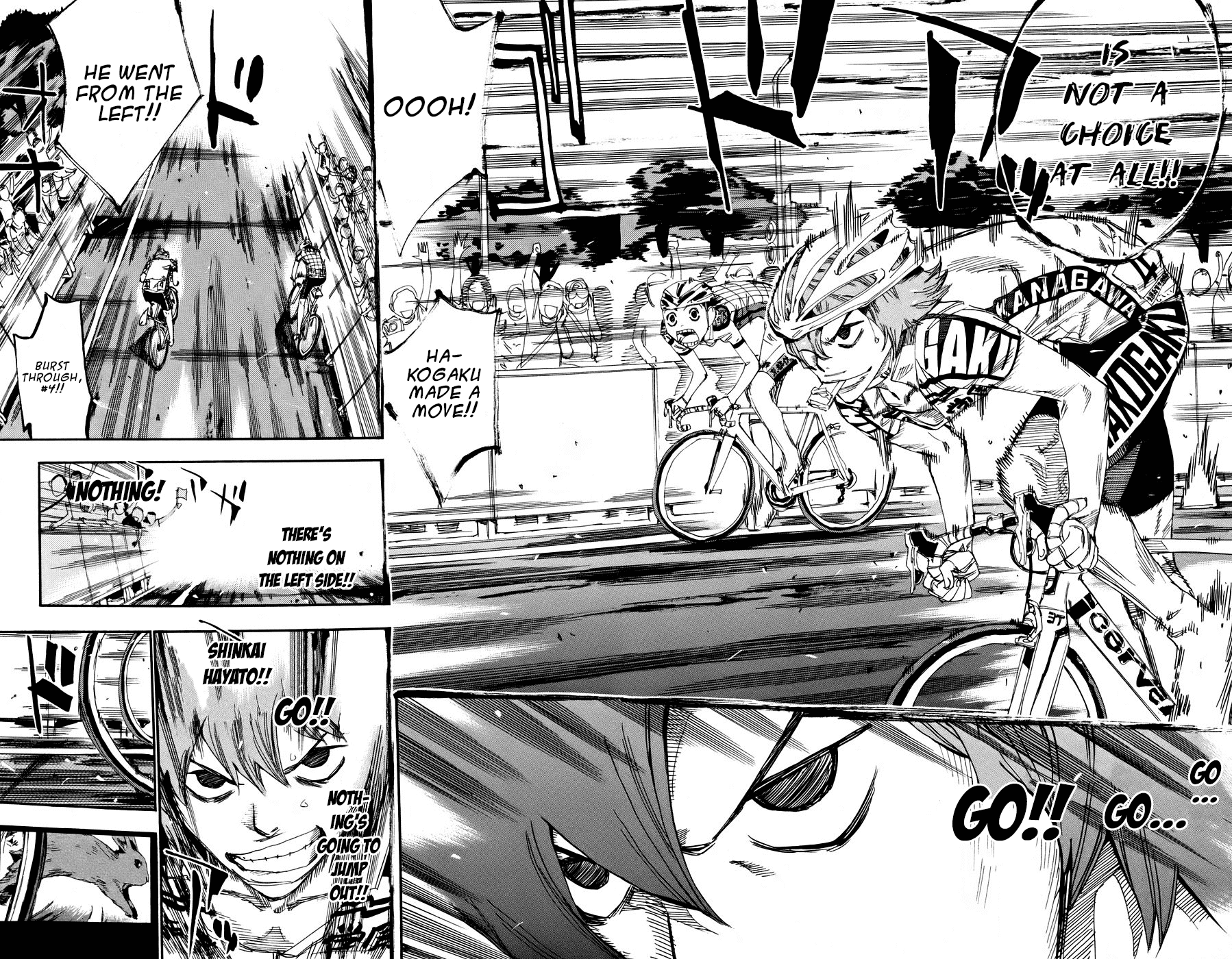 Yowamushi Pedal Chapter 126 page 14 - Chapter 126: Shinkai, Cornered