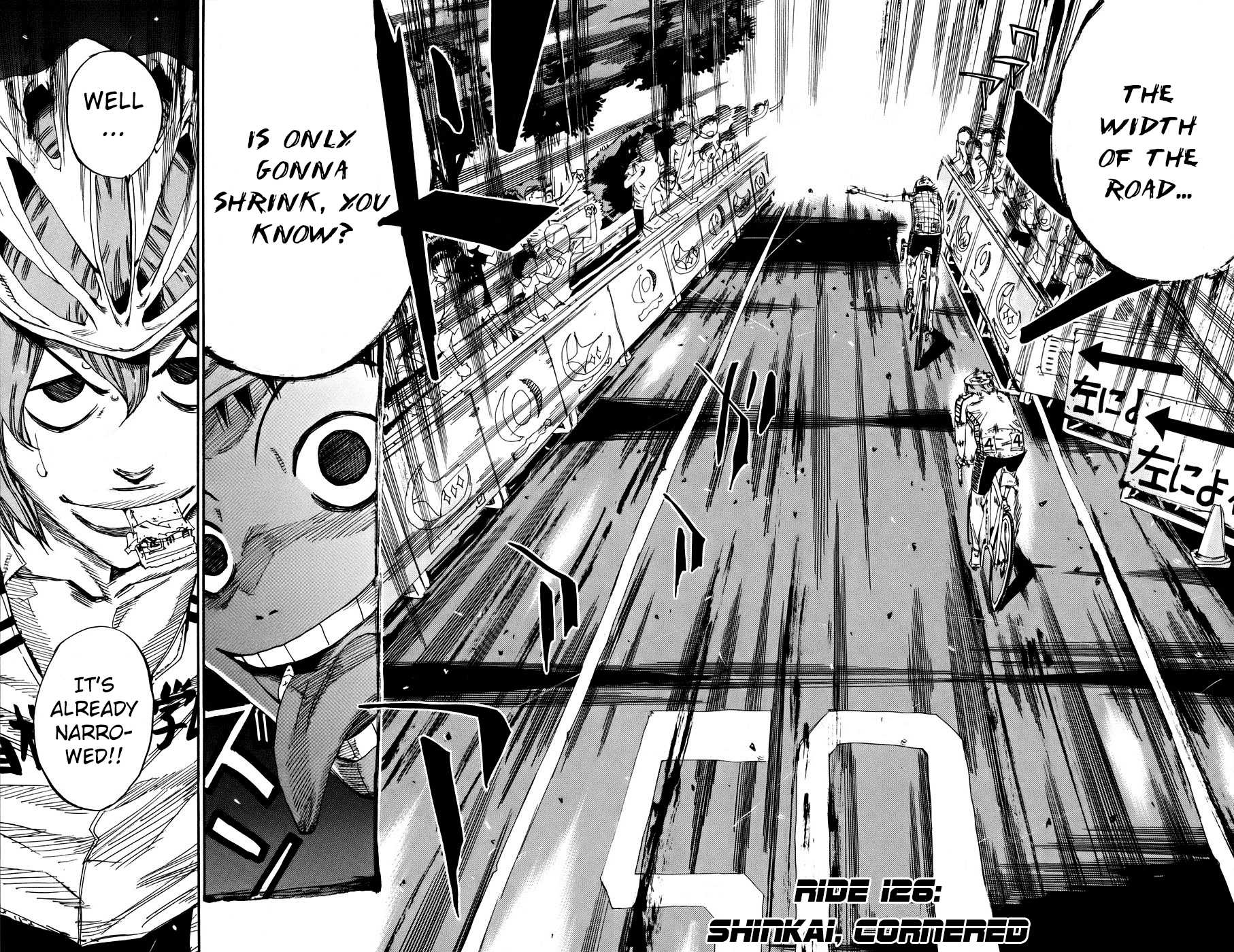 Yowamushi Pedal Chapter 126 page 4 - Chapter 126: Shinkai, Cornered