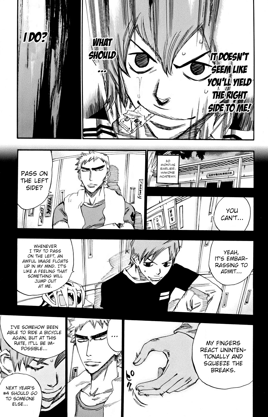 Yowamushi Pedal Chapter 126 page 6 - Chapter 126: Shinkai, Cornered
