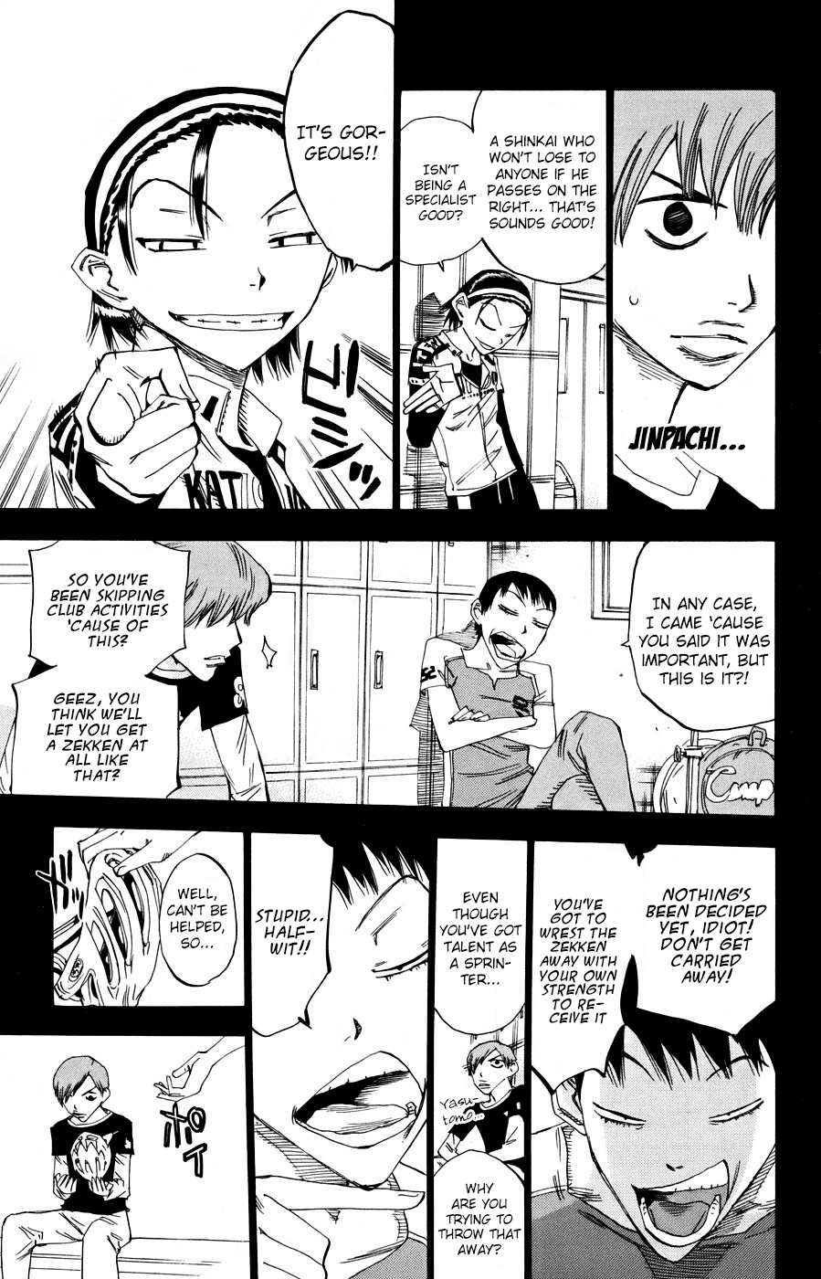 Yowamushi Pedal Chapter 126 page 8 - Chapter 126: Shinkai, Cornered