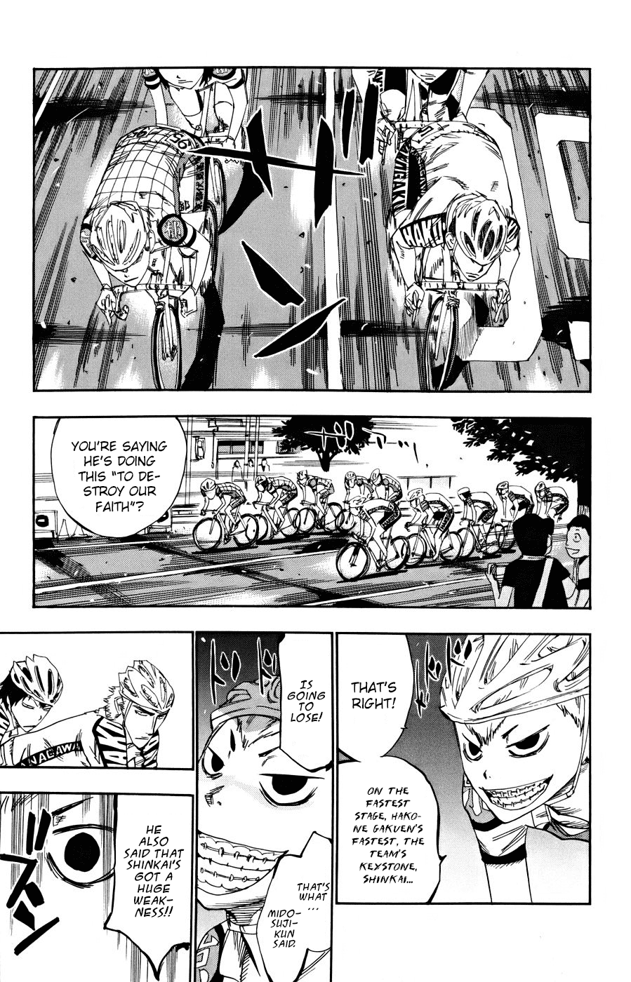 Yowamushi Pedal Chapter 127 page 3 - Chapter 127: Demon
