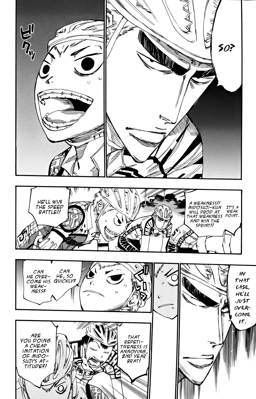 Yowamushi Pedal Chapter 127 page 4 - Chapter 127: Demon
