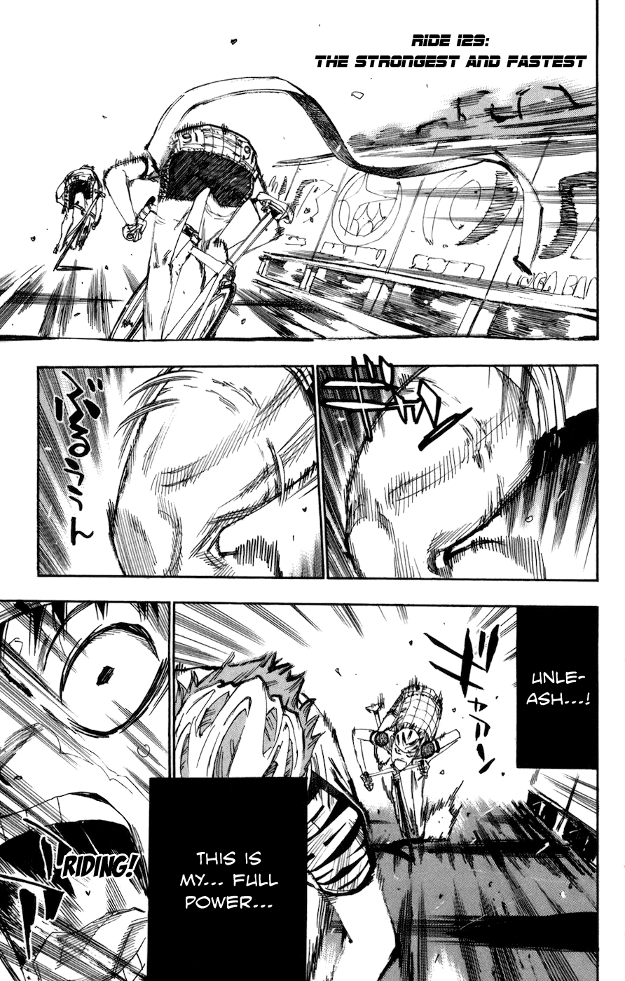 Yowamushi Pedal Chapter 129 page 5 - Chapter 129: The Strongest and Fastest