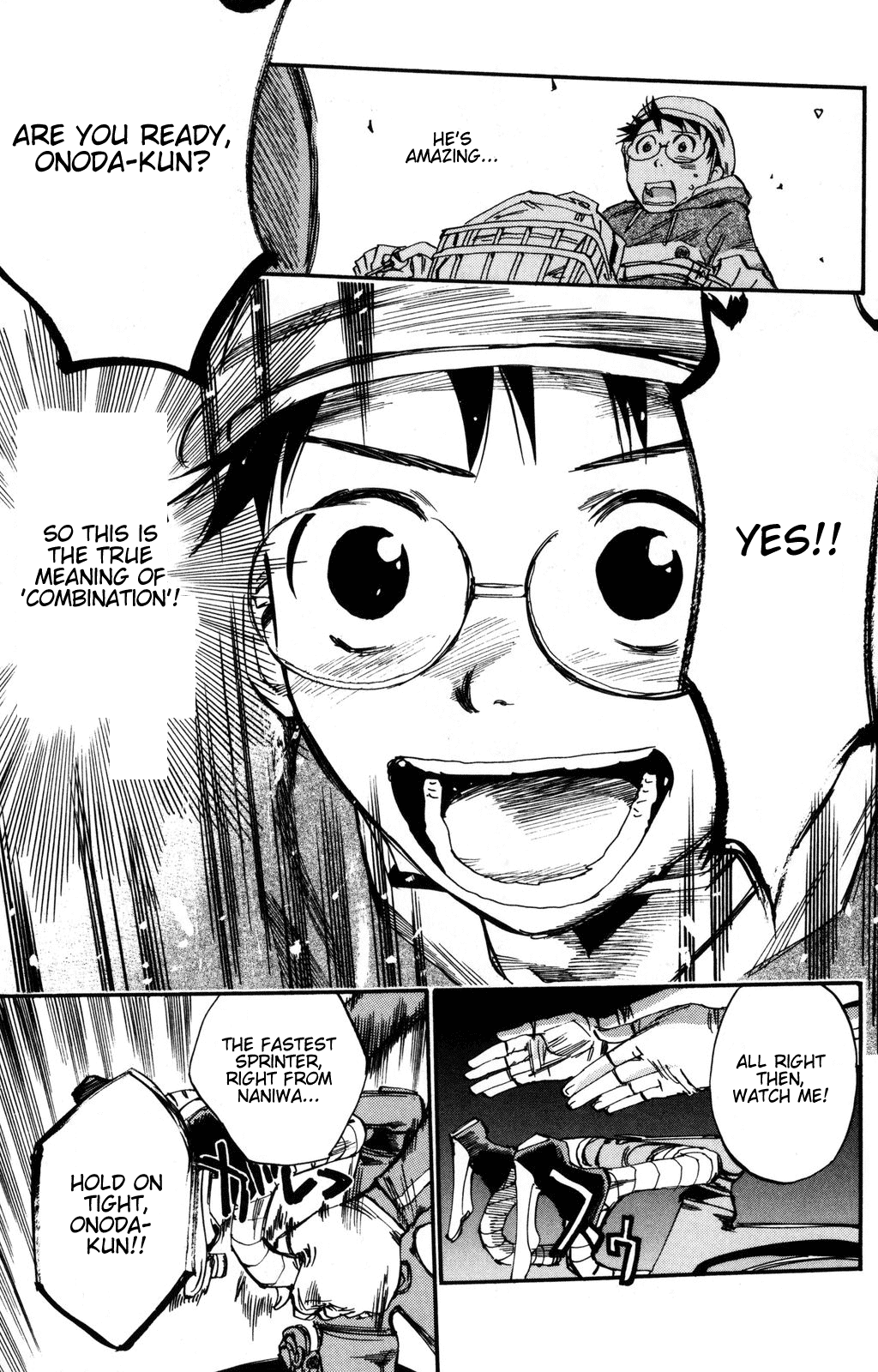 Yowamushi Pedal Chapter 13 page 10 - Chapter 13: Express