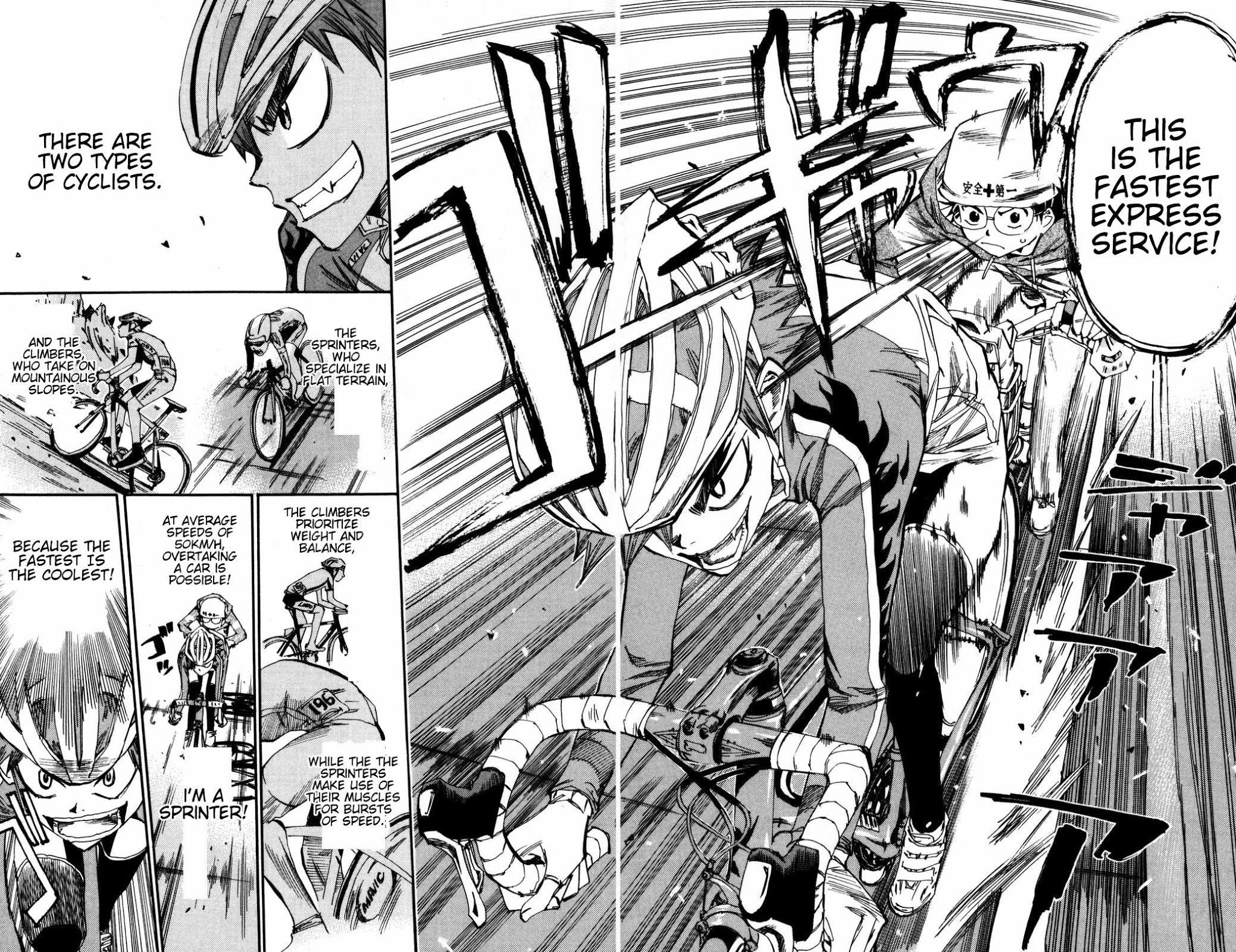 Yowamushi Pedal Chapter 13 page 11 - Chapter 13: Express