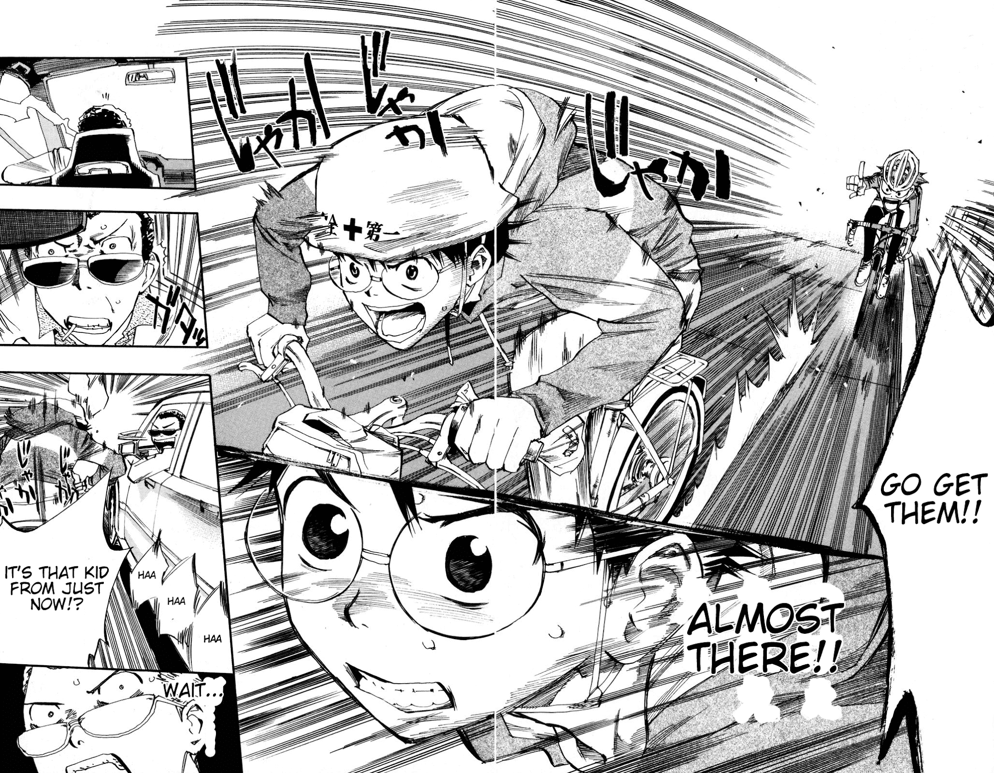 Yowamushi Pedal Chapter 13 page 14 - Chapter 13: Express