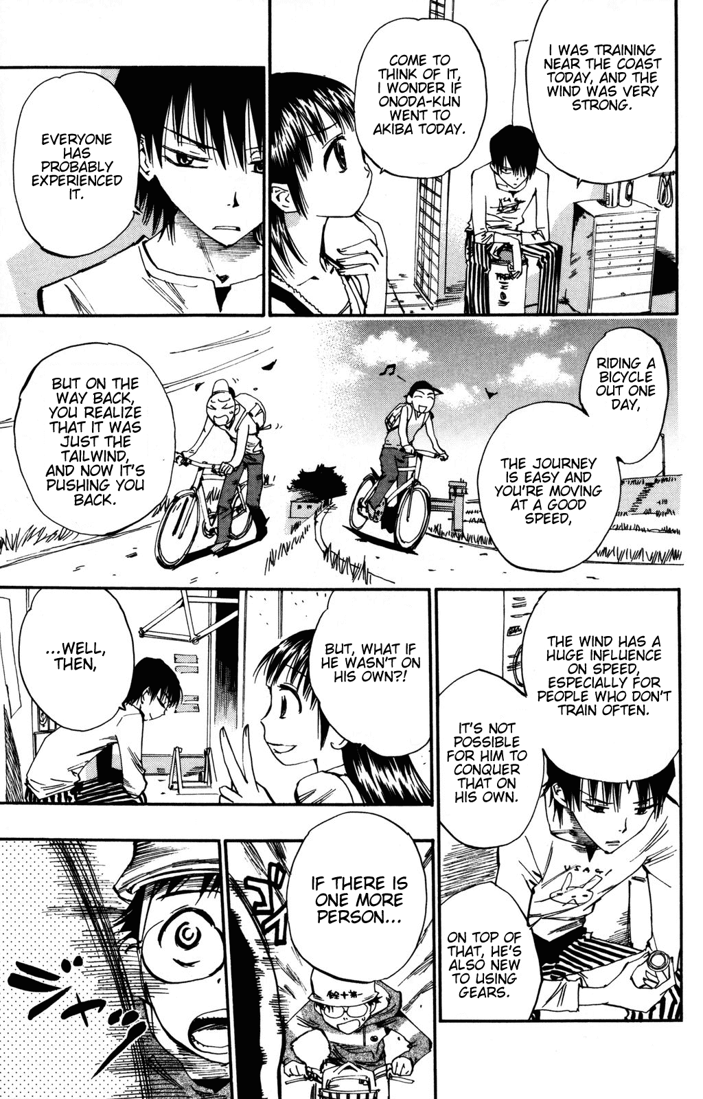 Yowamushi Pedal Chapter 13 page 3 - Chapter 13: Express