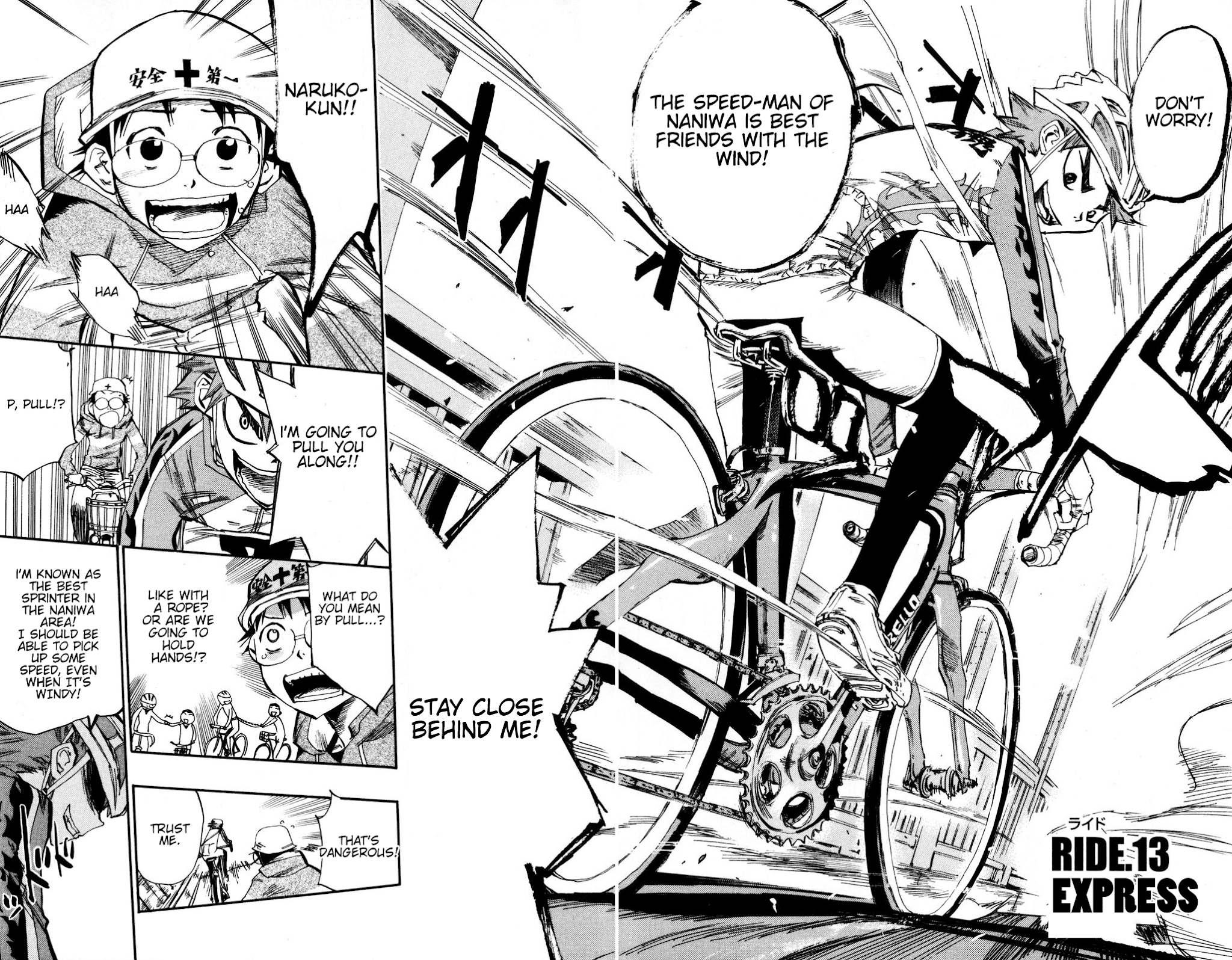 Yowamushi Pedal Chapter 13 page 4 - Chapter 13: Express
