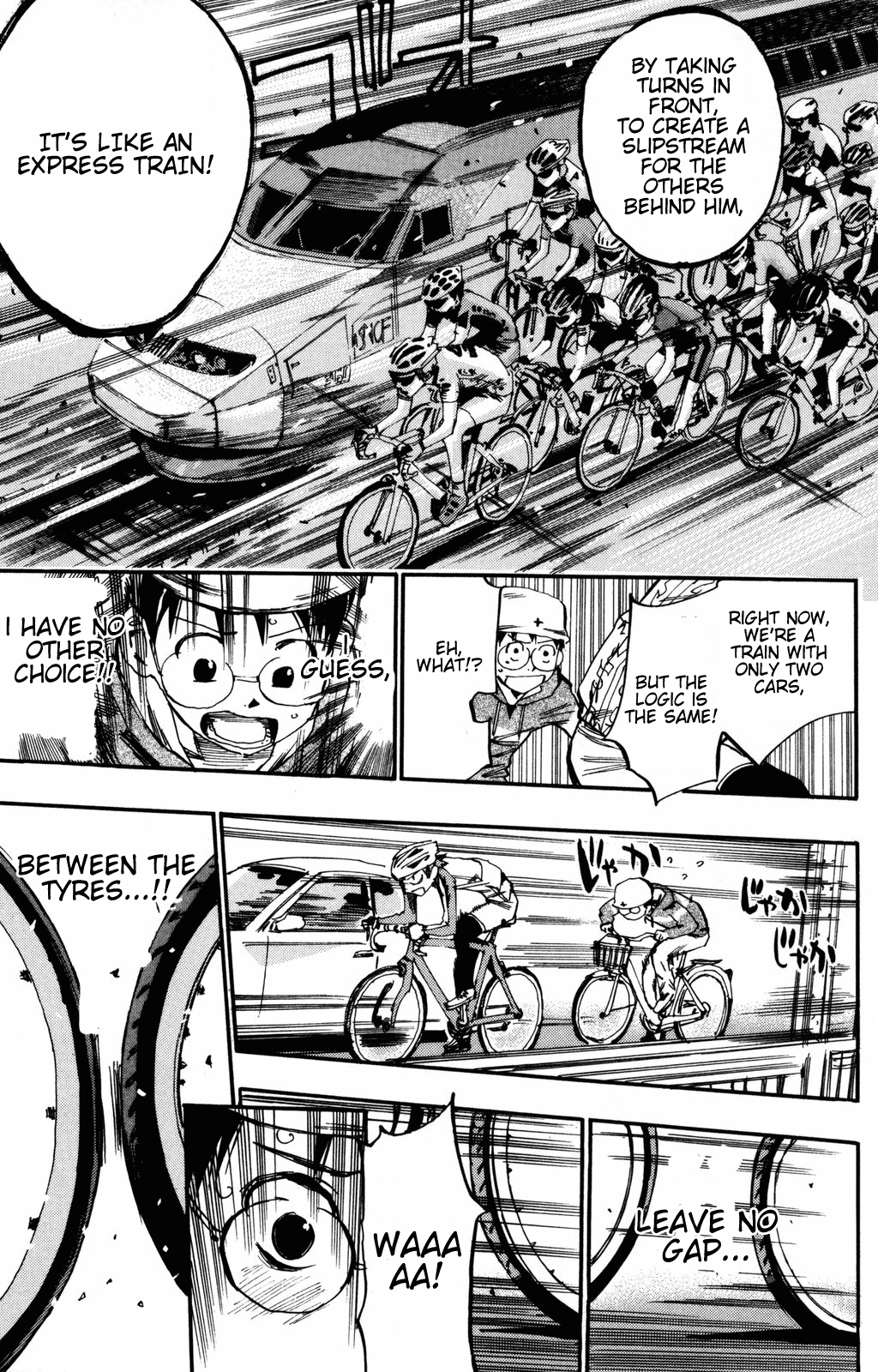 Yowamushi Pedal Chapter 13 page 6 - Chapter 13: Express