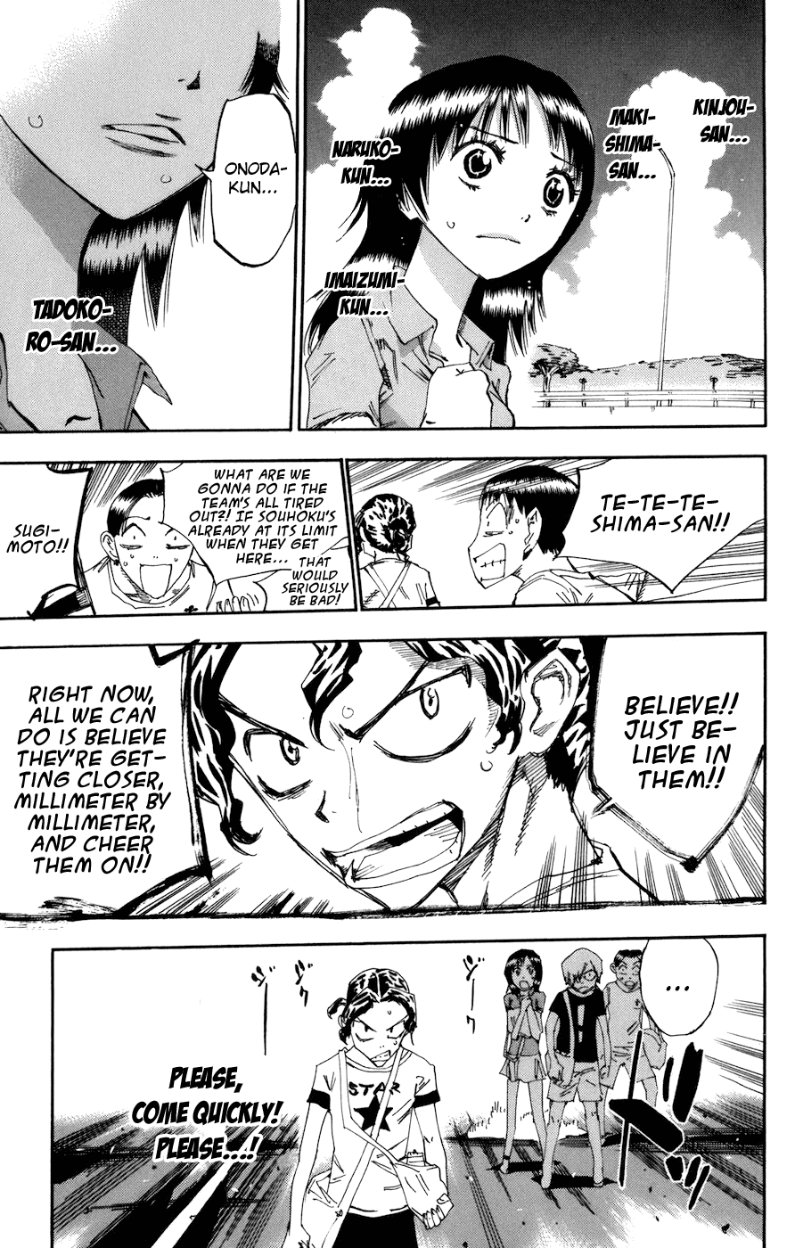 Yowamushi Pedal Chapter 130 page 9 - Chapter 130: The Second Half of the Battle