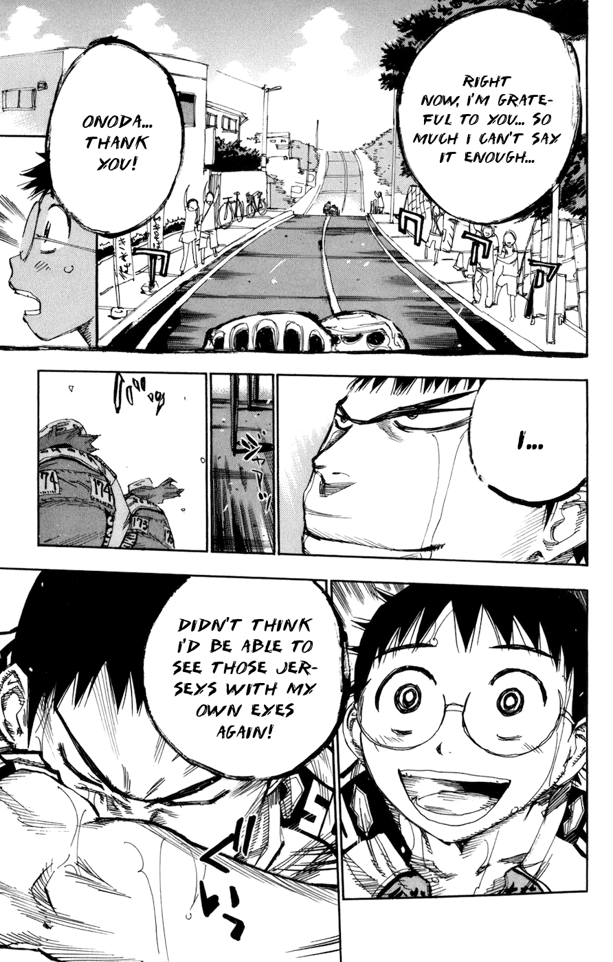 Yowamushi Pedal Chapter 131 page 14 - Chapter 131: Onoda's Riding