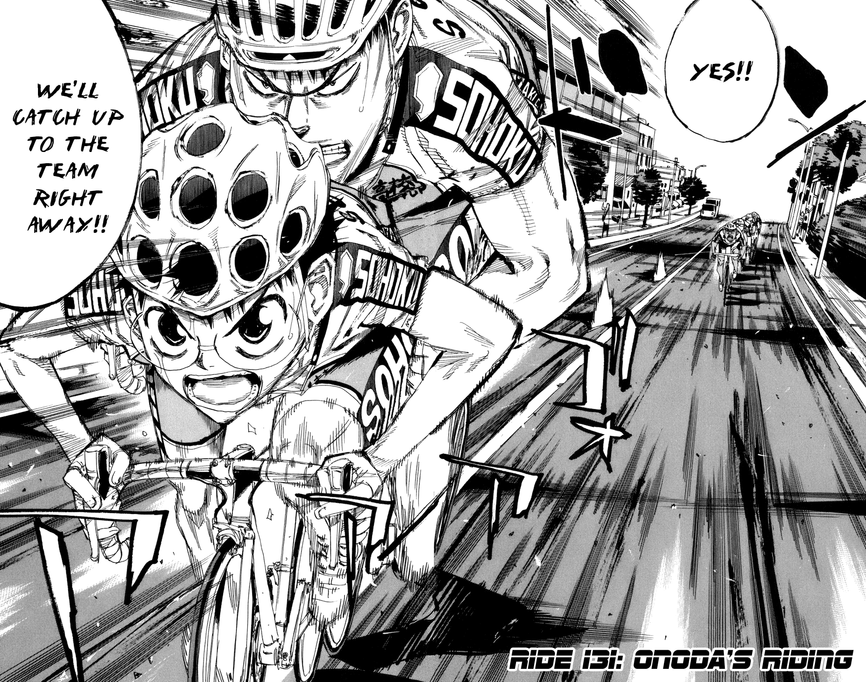 Yowamushi Pedal Chapter 131 page 4 - Chapter 131: Onoda's Riding