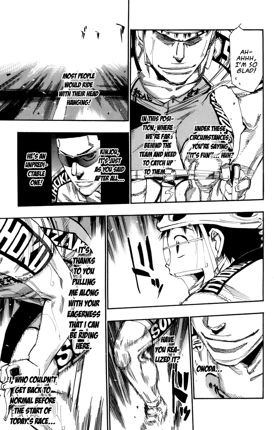 Yowamushi Pedal Chapter 131 page 8 - Chapter 131: Onoda's Riding