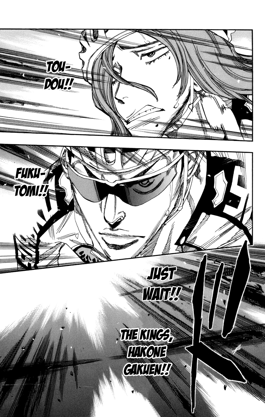 Yowamushi Pedal Chapter 132 page 14 - Chapter 132: Souhoku, Together!!