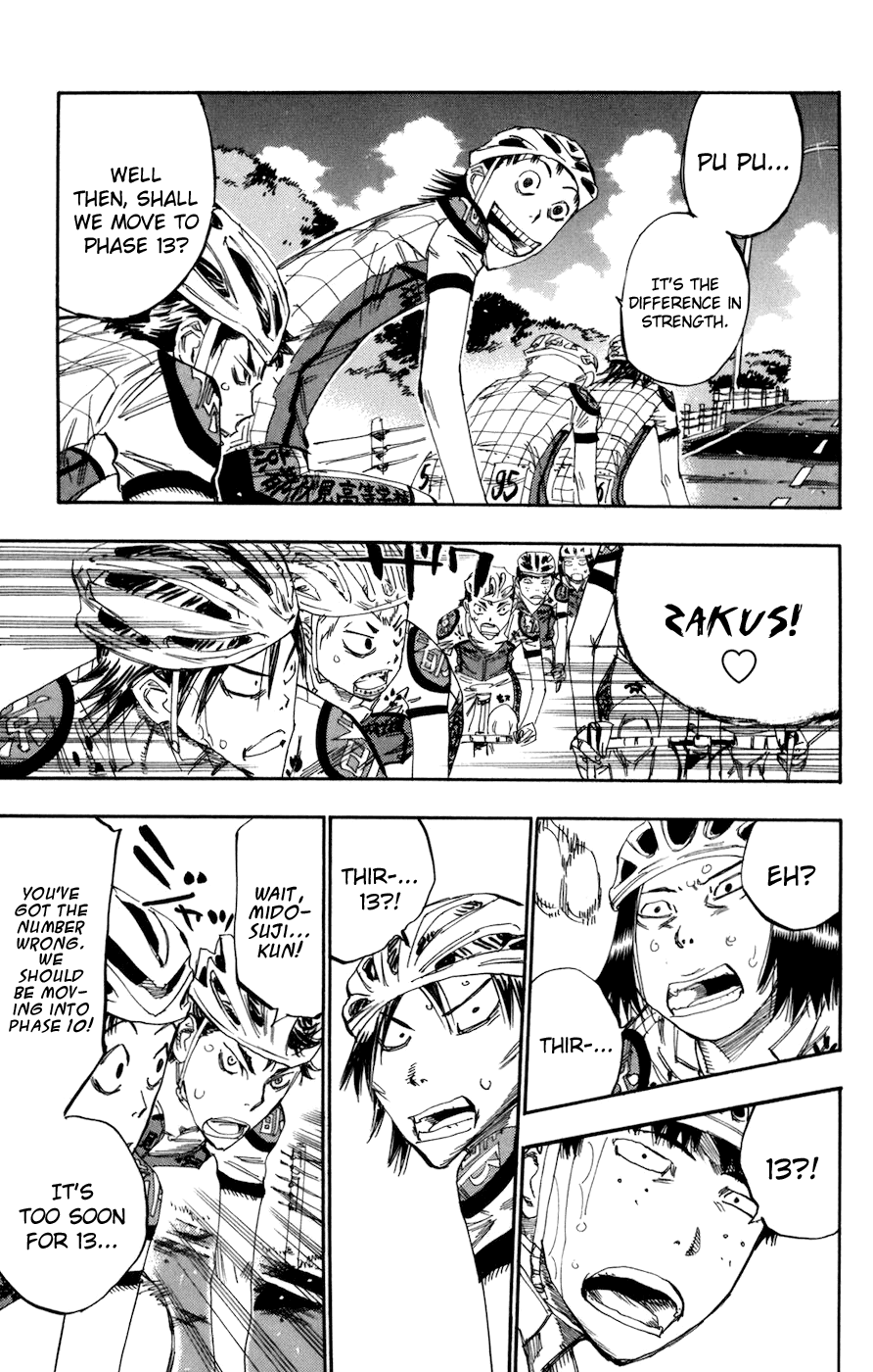 Yowamushi Pedal Chapter 133 page 12 - Chapter 133: The End of the Sprinters