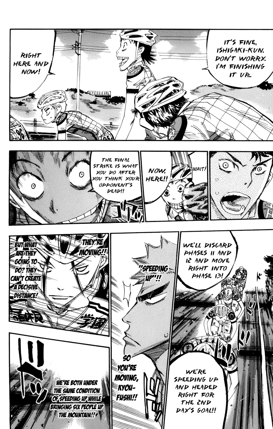 Yowamushi Pedal Chapter 133 page 13 - Chapter 133: The End of the Sprinters