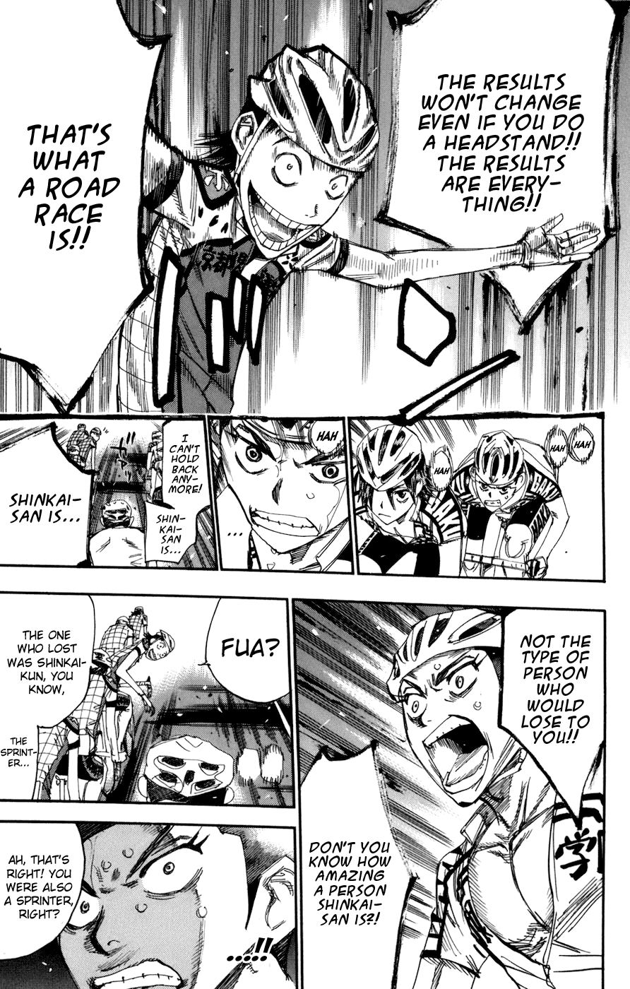 Yowamushi Pedal Chapter 133 page 8 - Chapter 133: The End of the Sprinters
