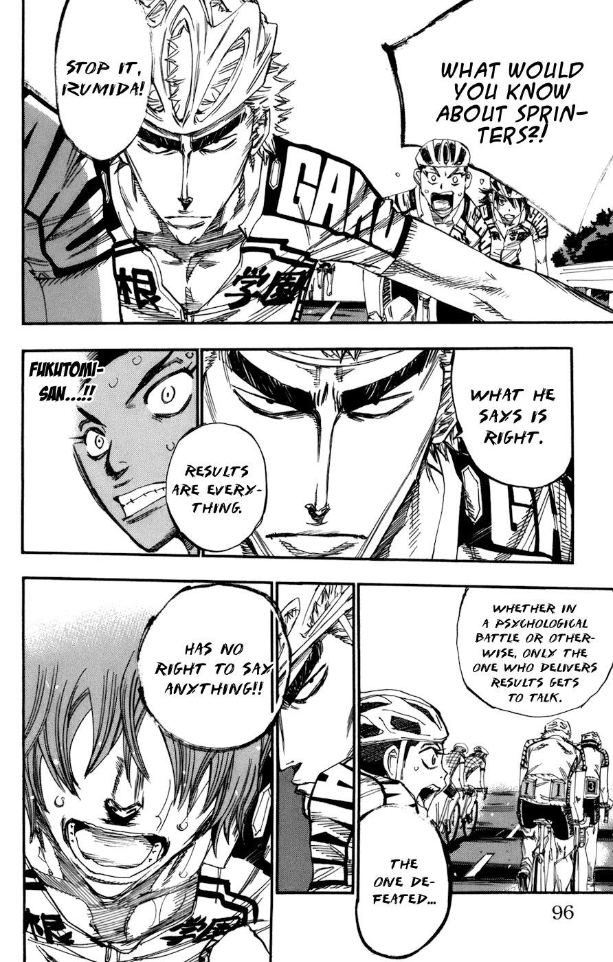 Yowamushi Pedal Chapter 133 page 9 - Chapter 133: The End of the Sprinters