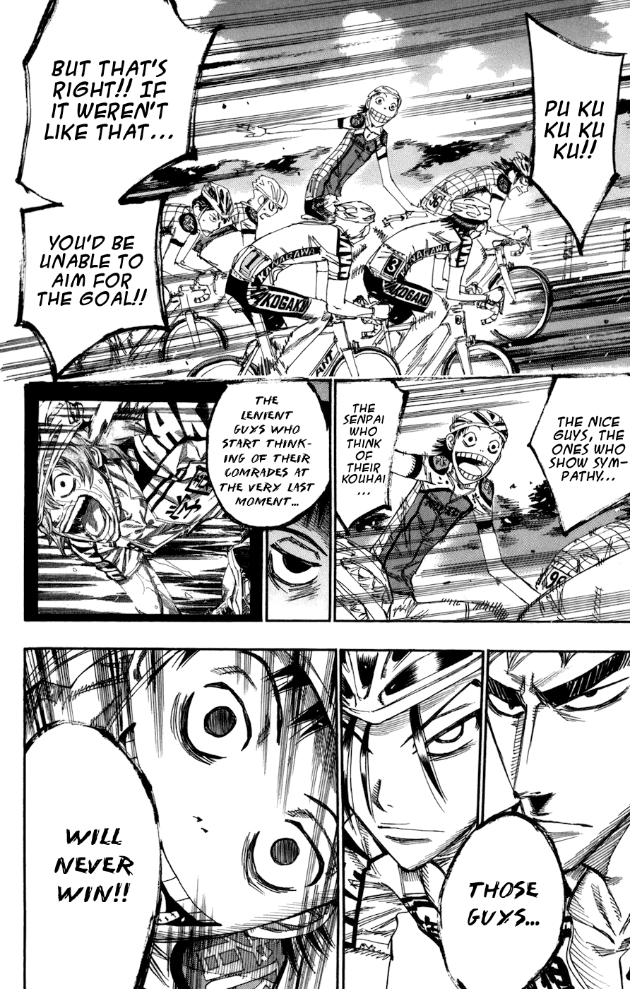Yowamushi Pedal Chapter 134 page 10 - Chapter 134: Discarded Baggage