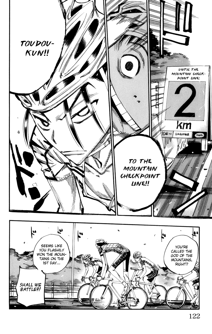 Yowamushi Pedal Chapter 134 page 14 - Chapter 134: Discarded Baggage