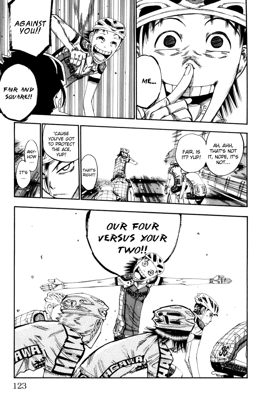 Yowamushi Pedal Chapter 134 page 15 - Chapter 134: Discarded Baggage