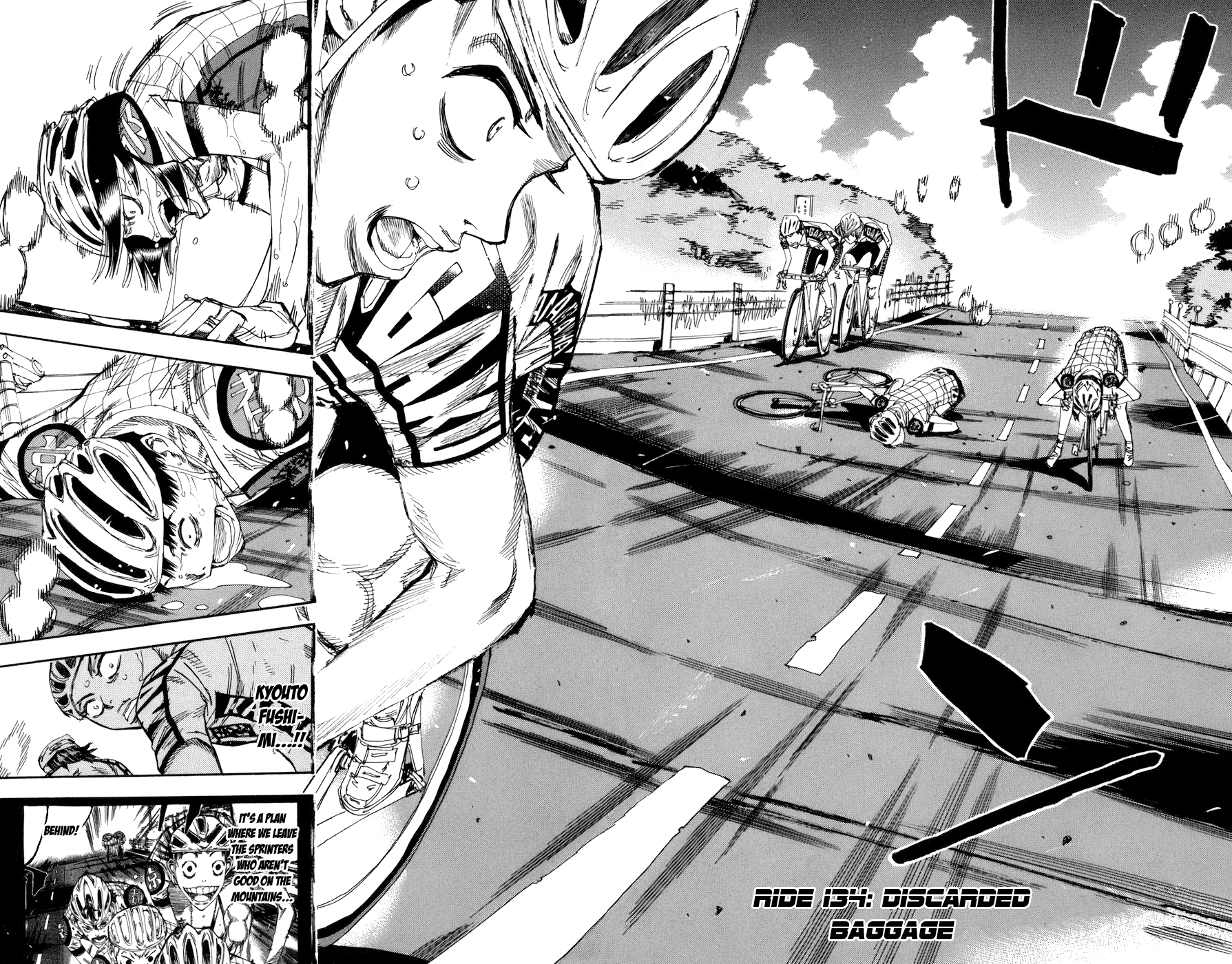 Yowamushi Pedal Chapter 134 page 2 - Chapter 134: Discarded Baggage