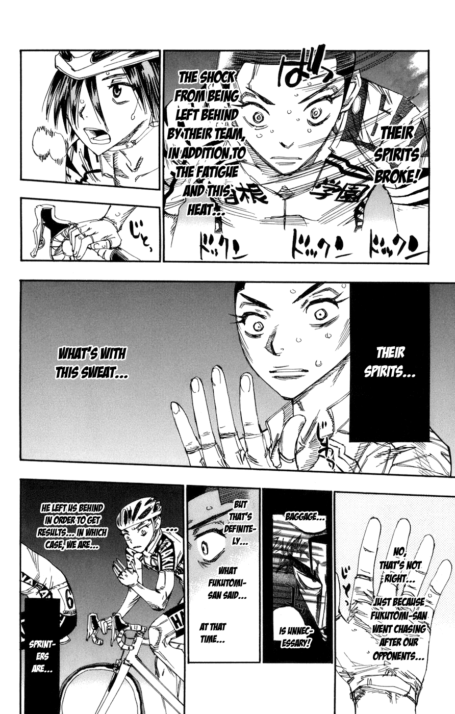 Yowamushi Pedal Chapter 134 page 5 - Chapter 134: Discarded Baggage