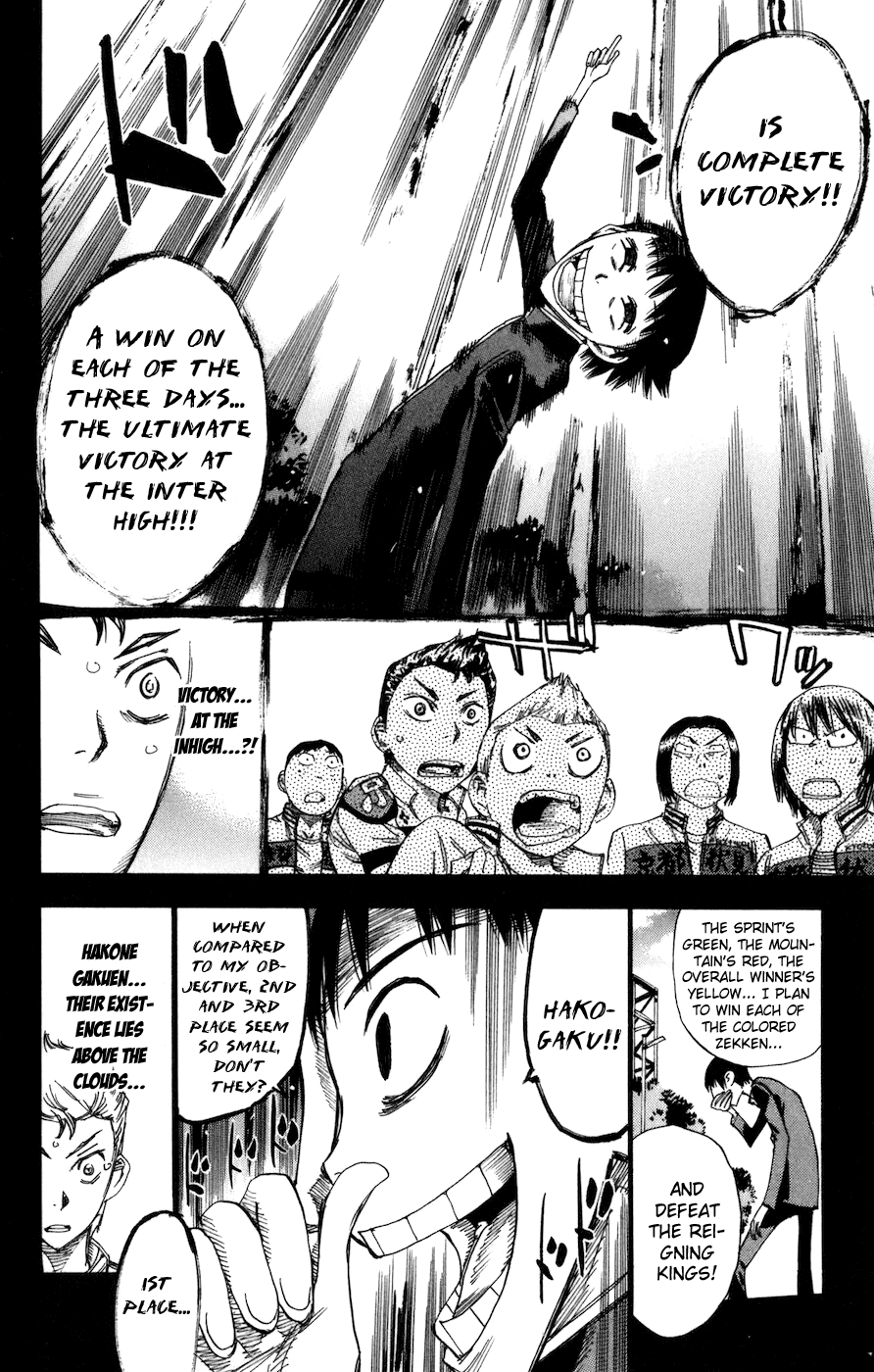 Yowamushi Pedal Chapter 135 page 14 - Chapter 135: Replacing the Kings
