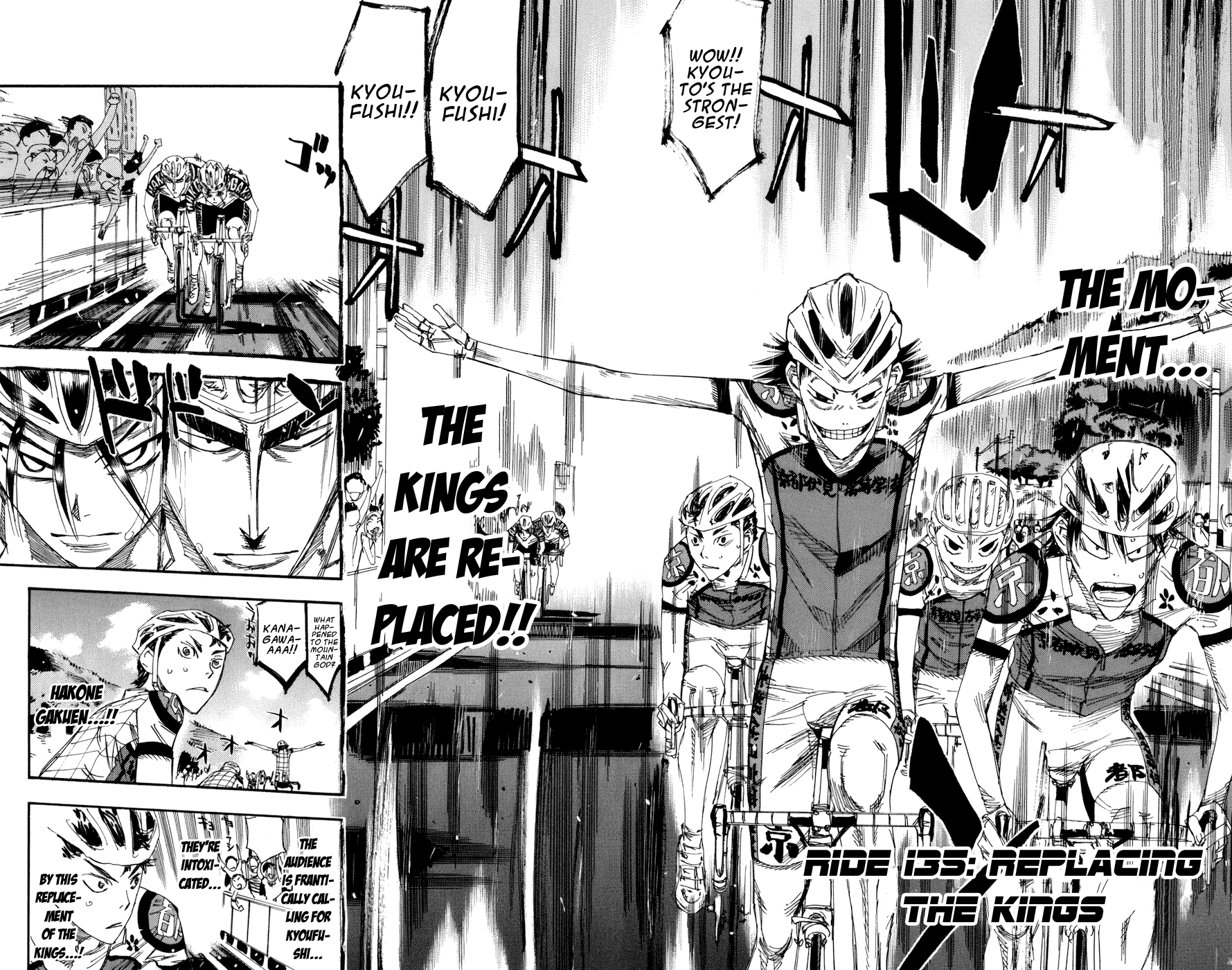 Yowamushi Pedal Chapter 135 page 2 - Chapter 135: Replacing the Kings