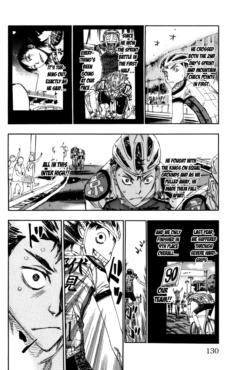 Yowamushi Pedal Chapter 135 page 3 - Chapter 135: Replacing the Kings