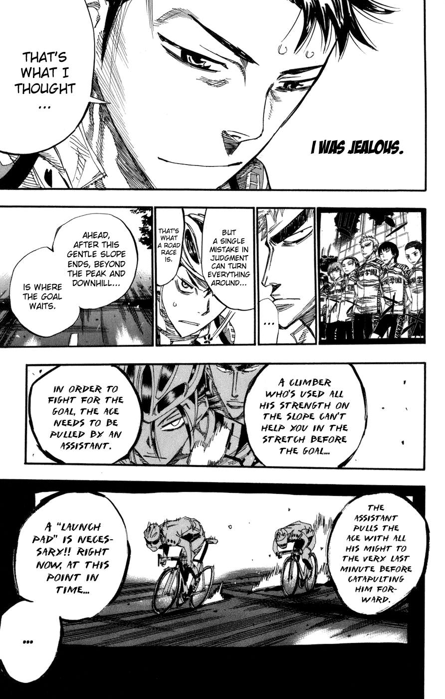 Yowamushi Pedal Chapter 136 page 11 - Chapter 136: The Last of the Kings