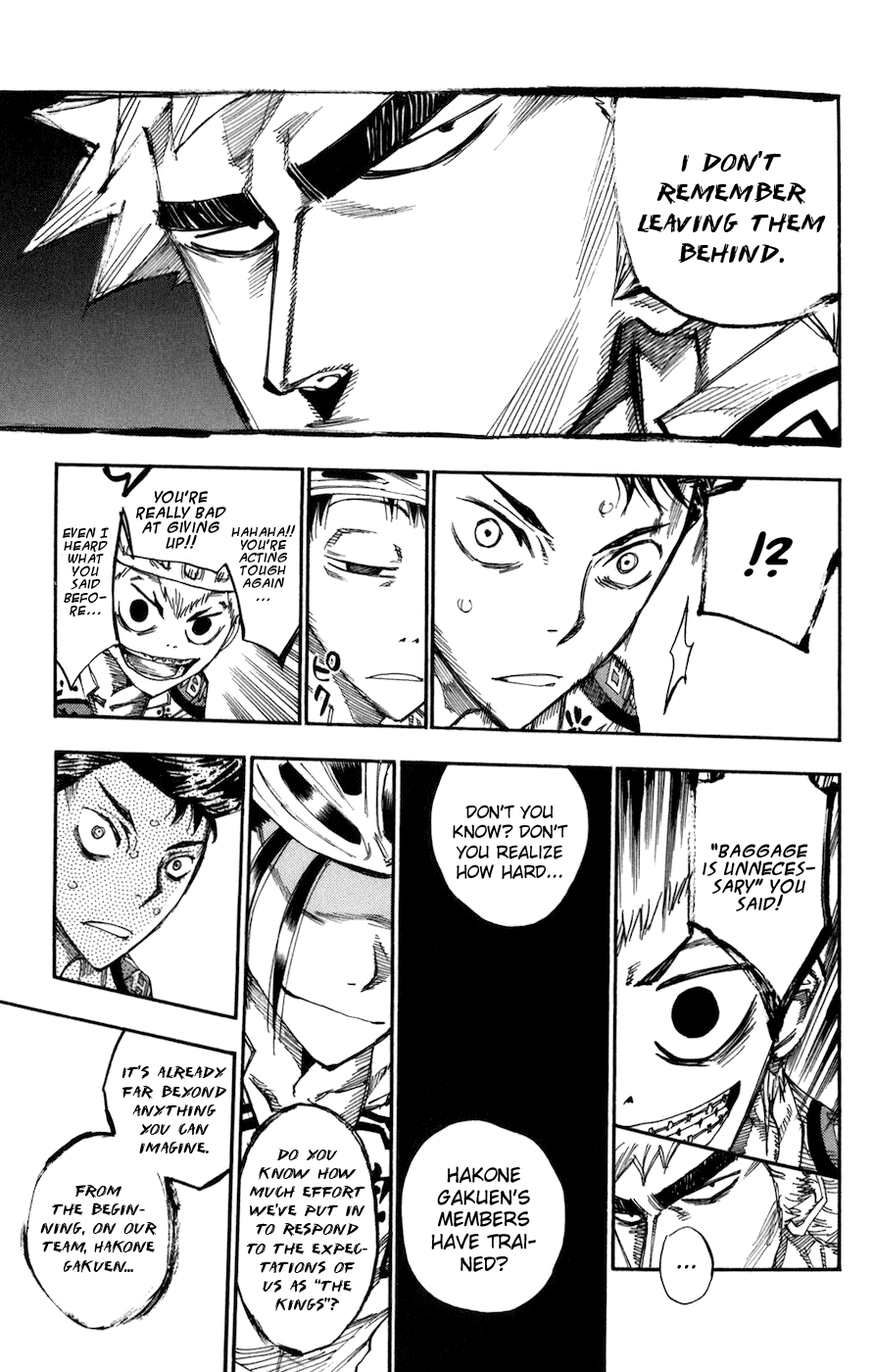 Yowamushi Pedal Chapter 136 page 14 - Chapter 136: The Last of the Kings