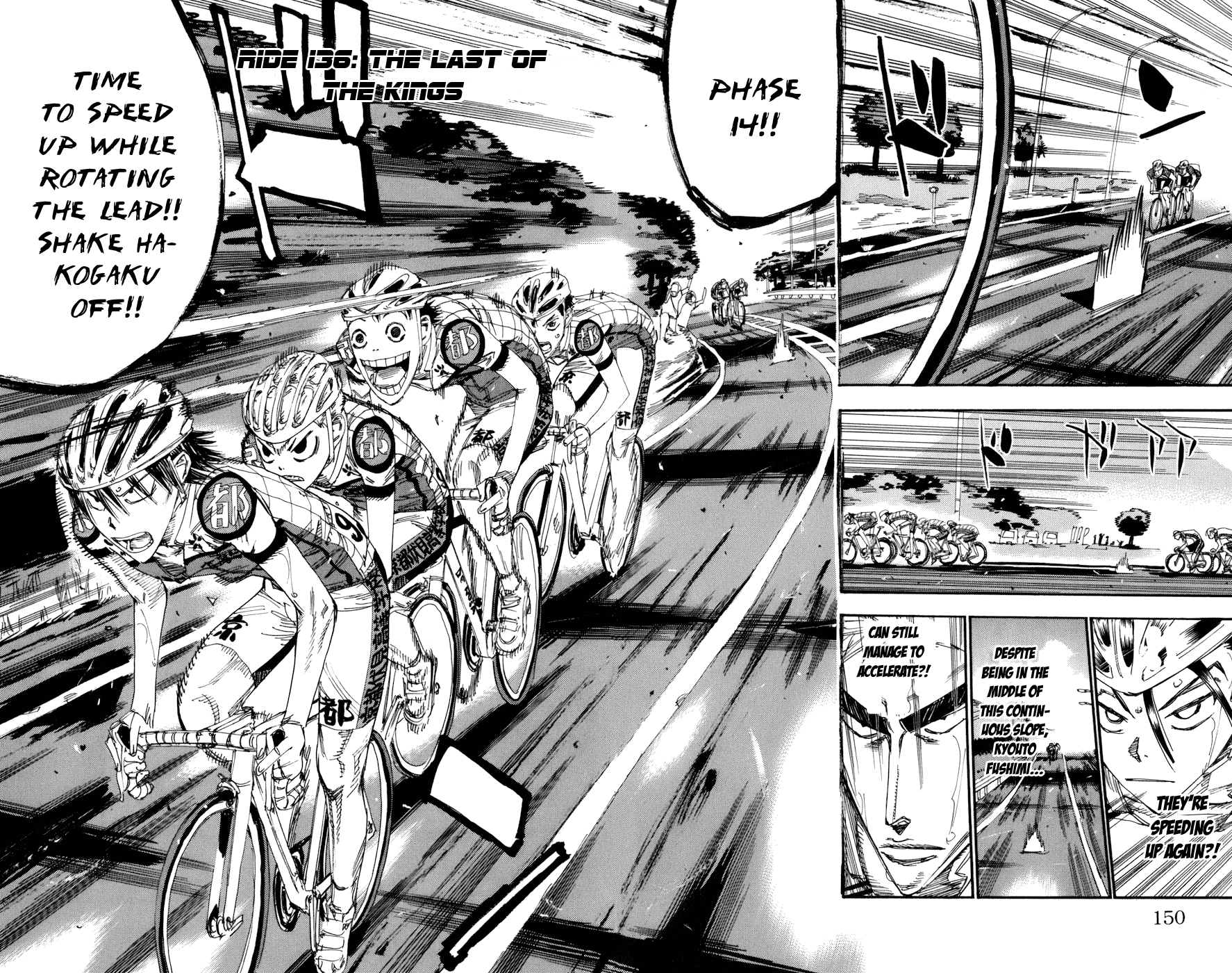 Yowamushi Pedal Chapter 136 page 4 - Chapter 136: The Last of the Kings