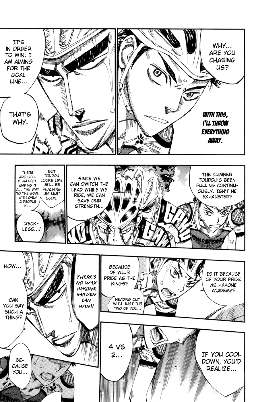Yowamushi Pedal Chapter 136 page 9 - Chapter 136: The Last of the Kings