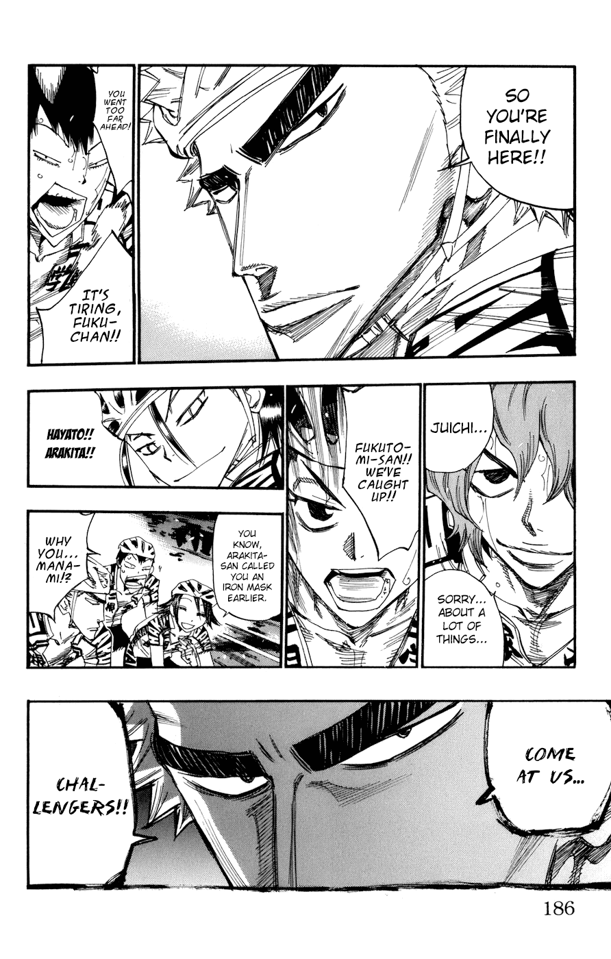 Yowamushi Pedal Chapter 137 page 17 - Chapter 137: Single Digit Zekken