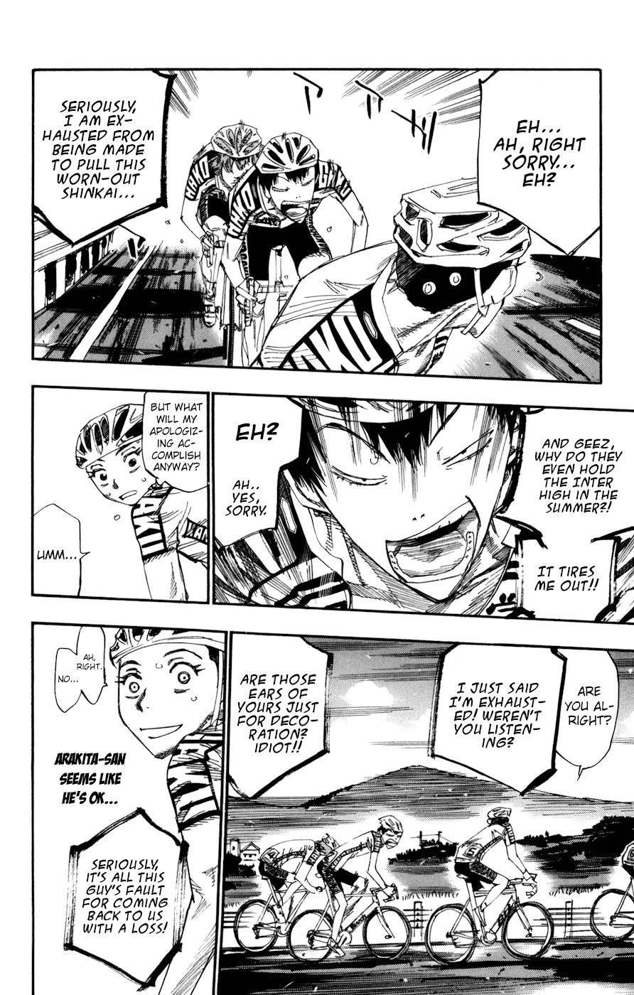 Yowamushi Pedal Chapter 137 page 3 - Chapter 137: Single Digit Zekken
