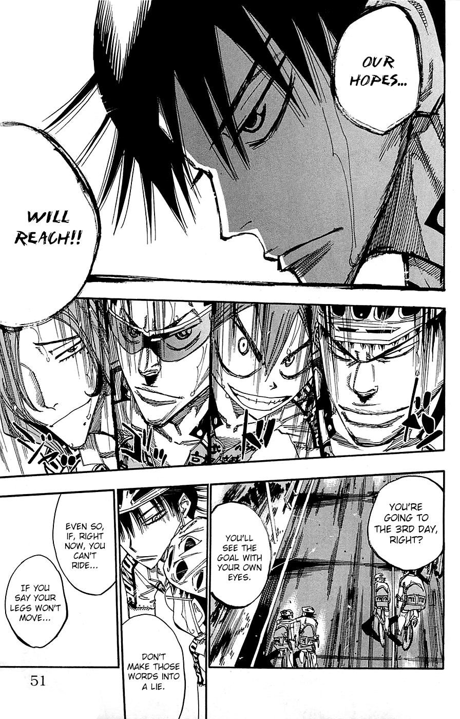 Yowamushi Pedal Chapter 139 page 14 - Chapter 139: Sohoku Soul